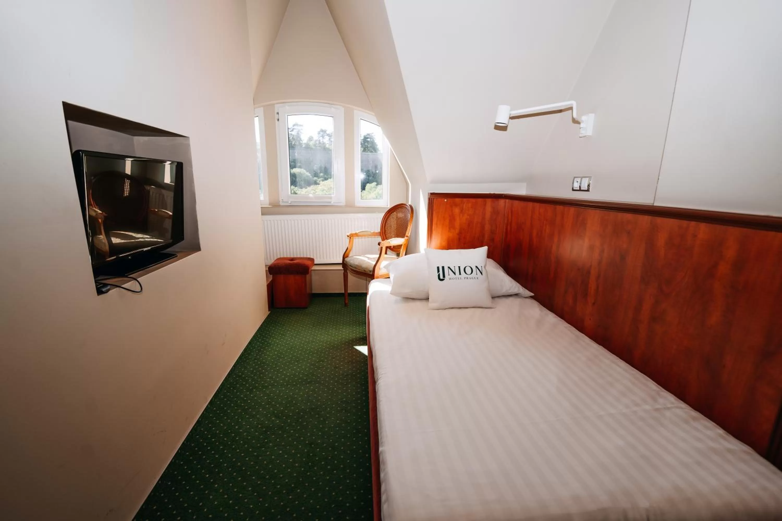 Bed in Union Hotel Prague