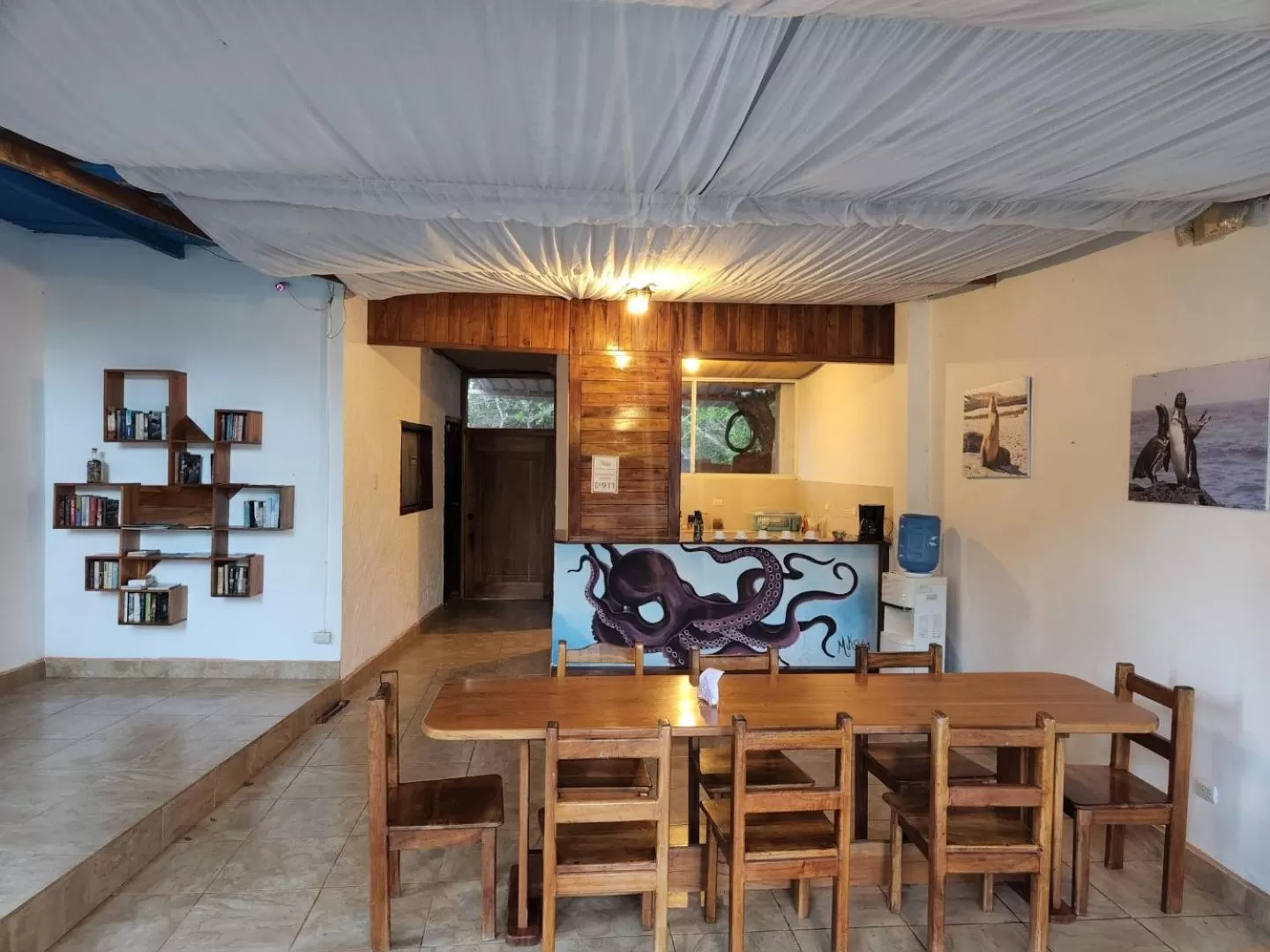 Kitchen or kitchenette in Hotel La Jungla