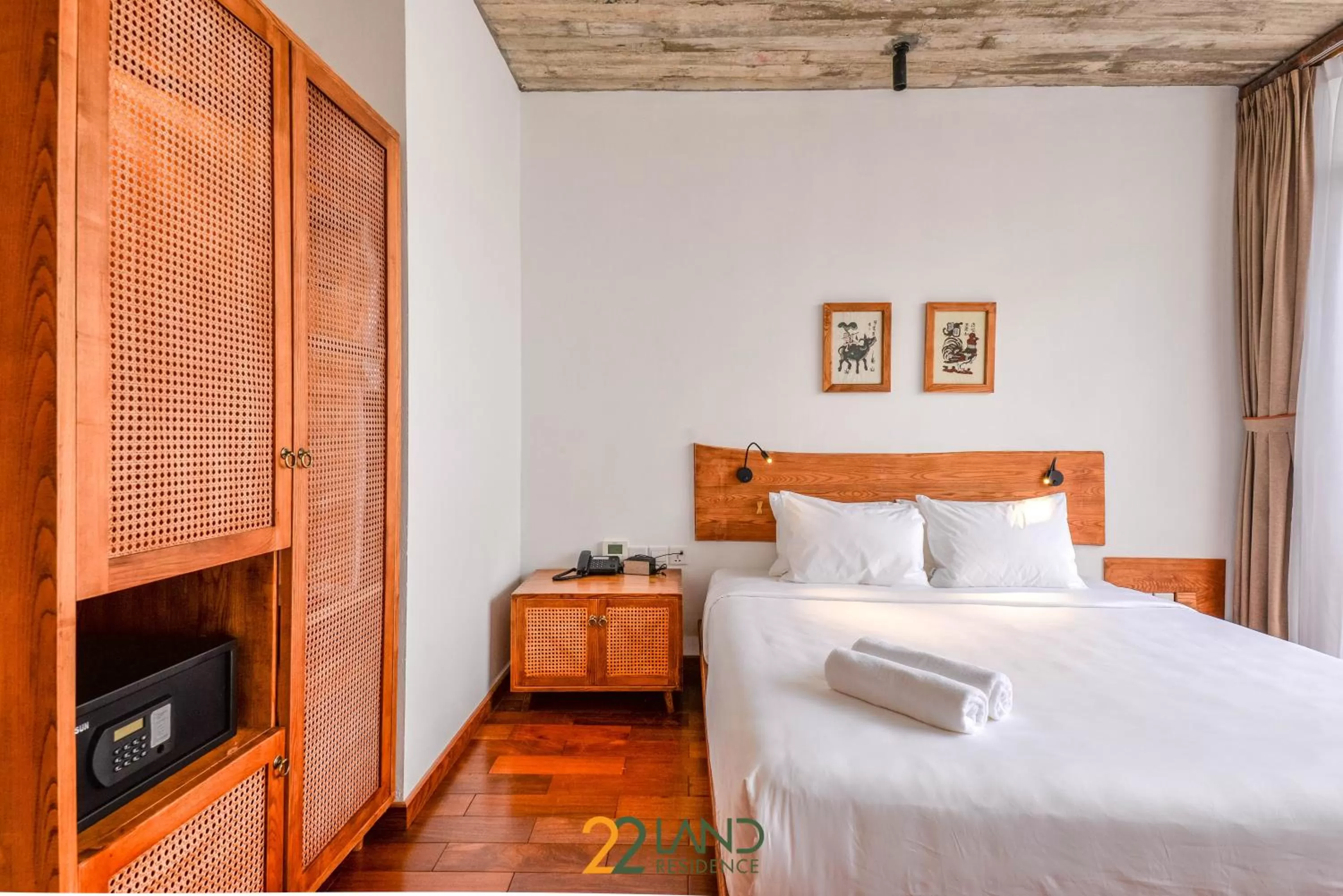 Bed in 22Land Hotel & Residence