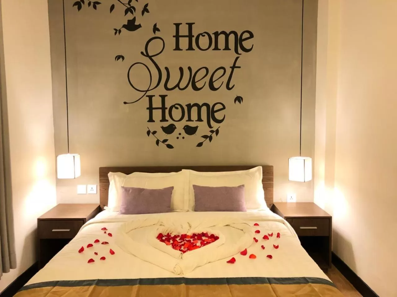 Bed in Asiban Quay Boutique Hotel