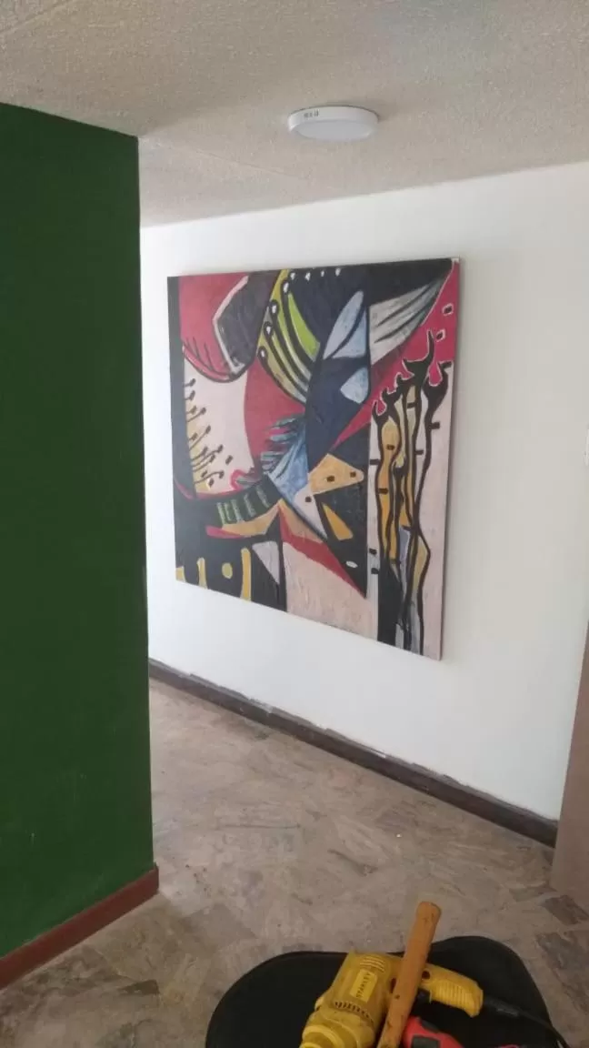 Decorative detail in acogedor Hostal usaquen la parada del tren