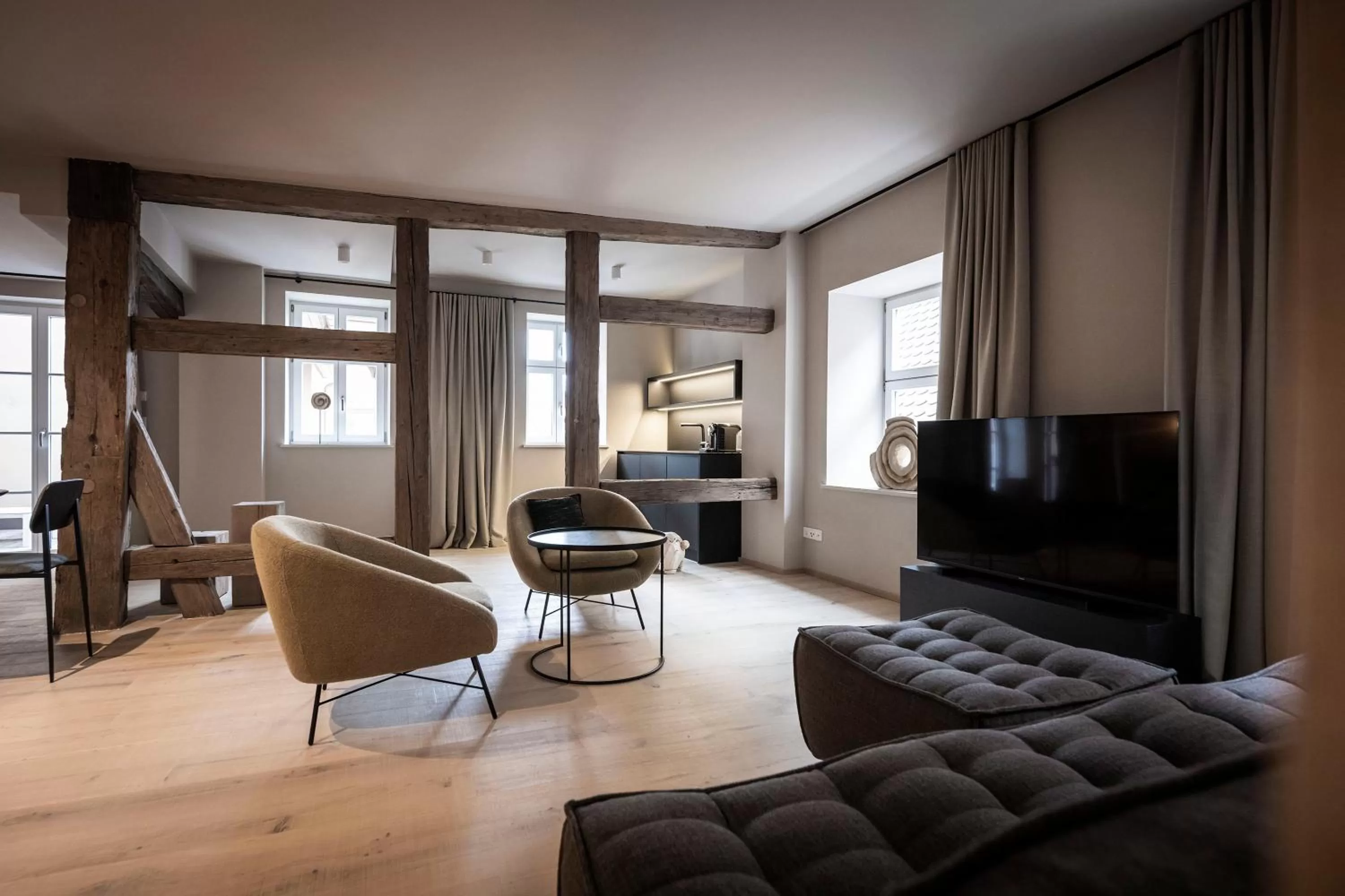 Seating area in HOTEL & SPA Goldene Rose