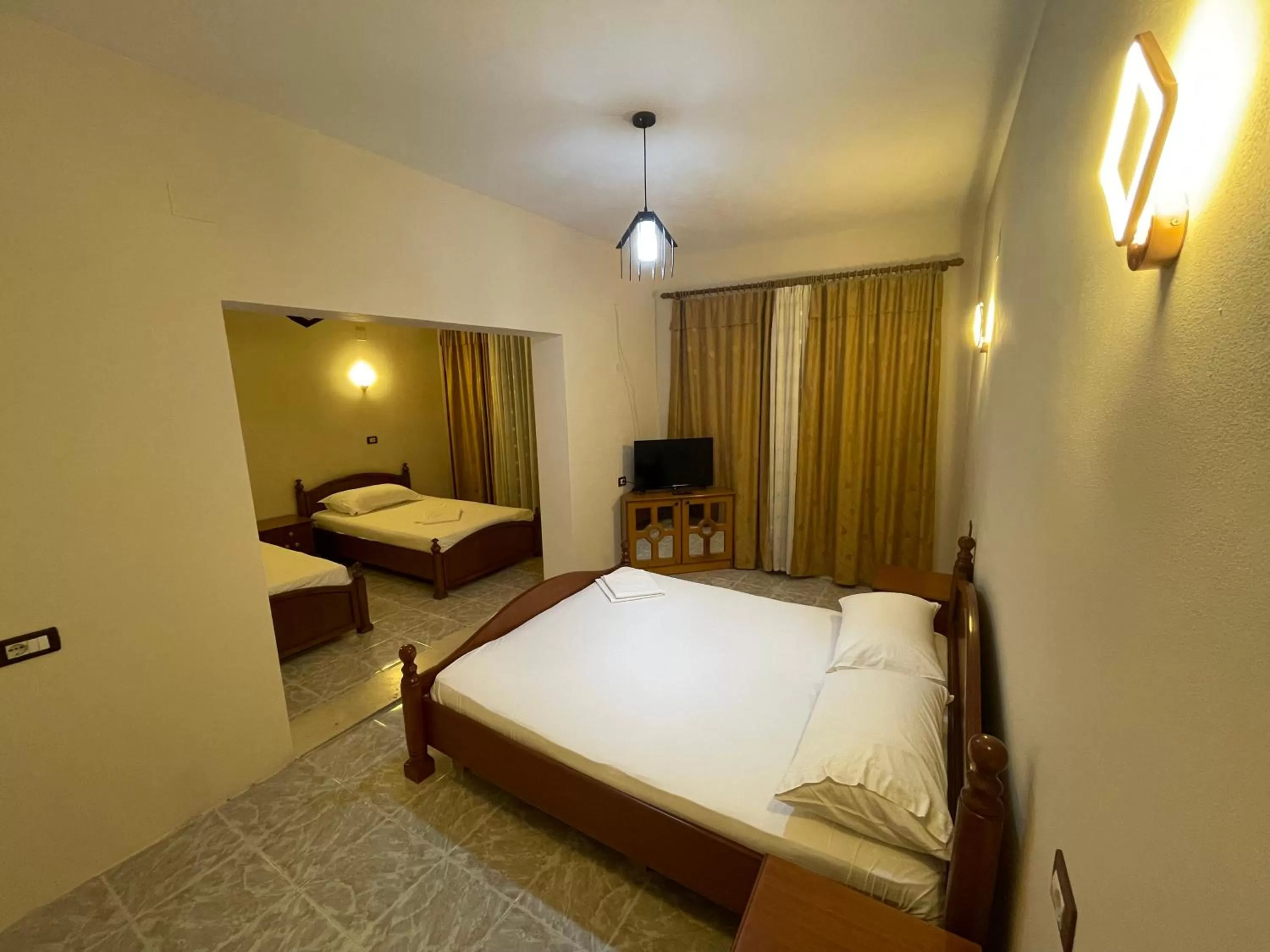 Bed in Hotel Belvedere