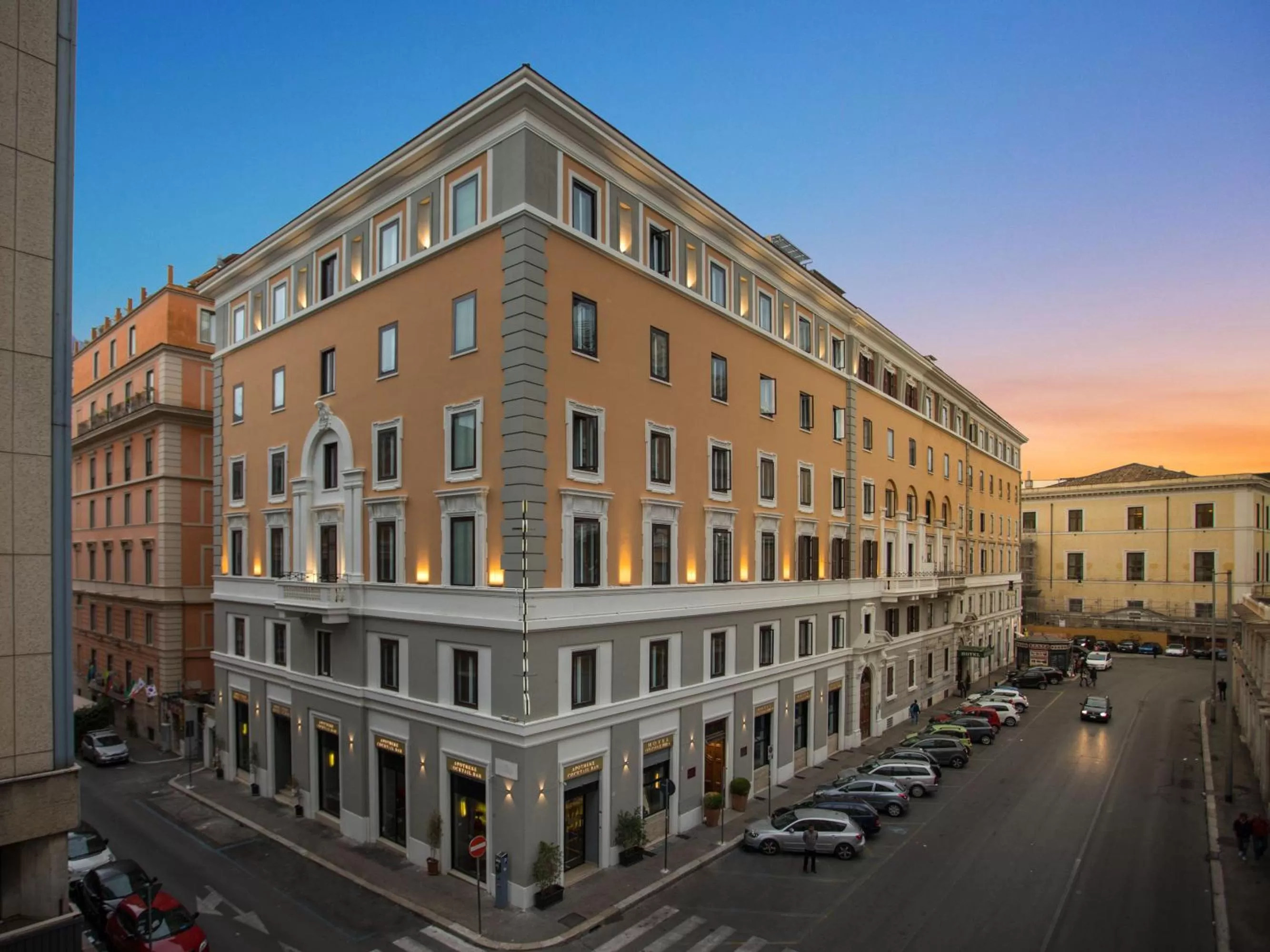 Property building in Golden Tulip Rome Piram