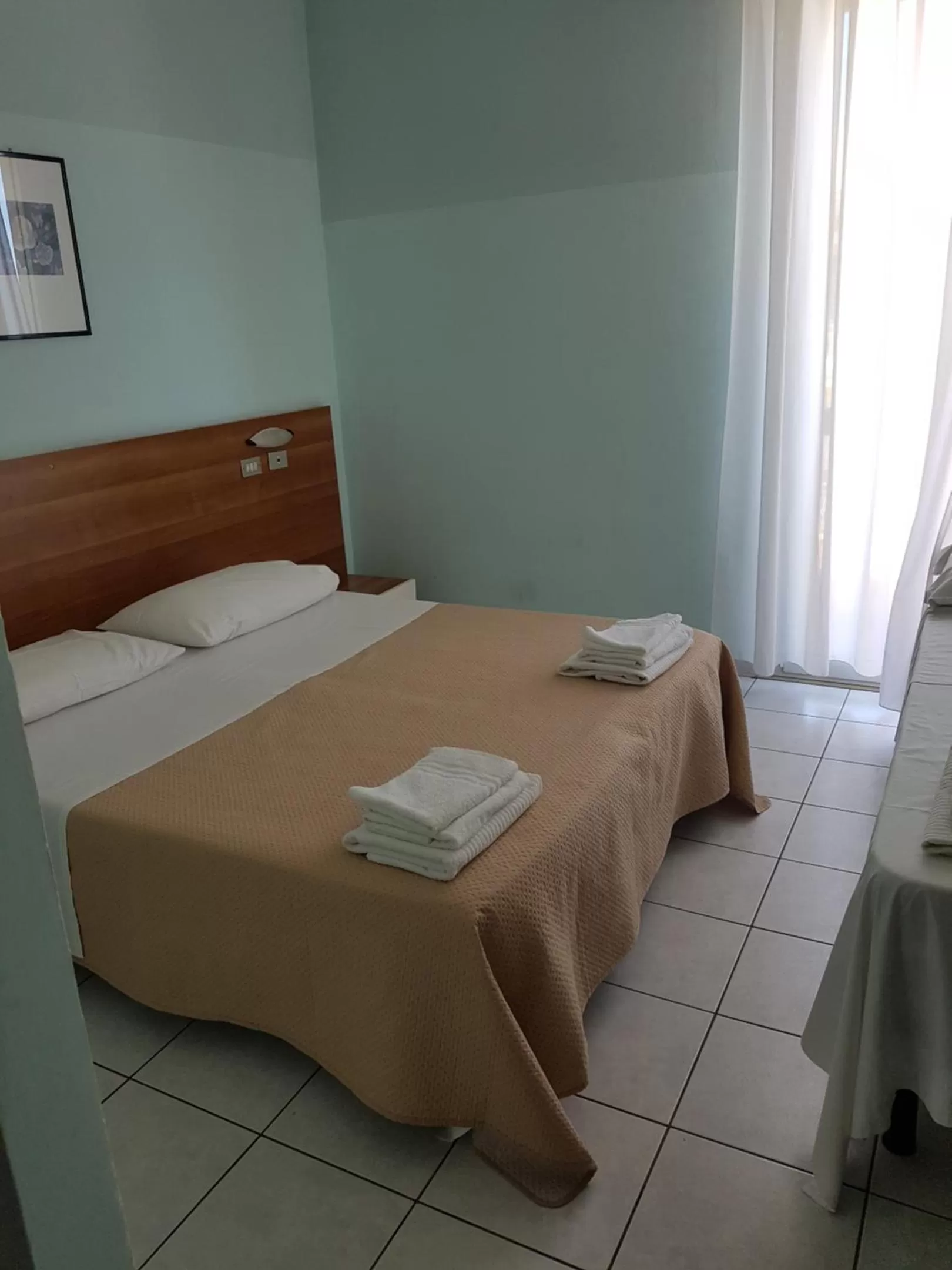 Bed in Hotel Acapulco