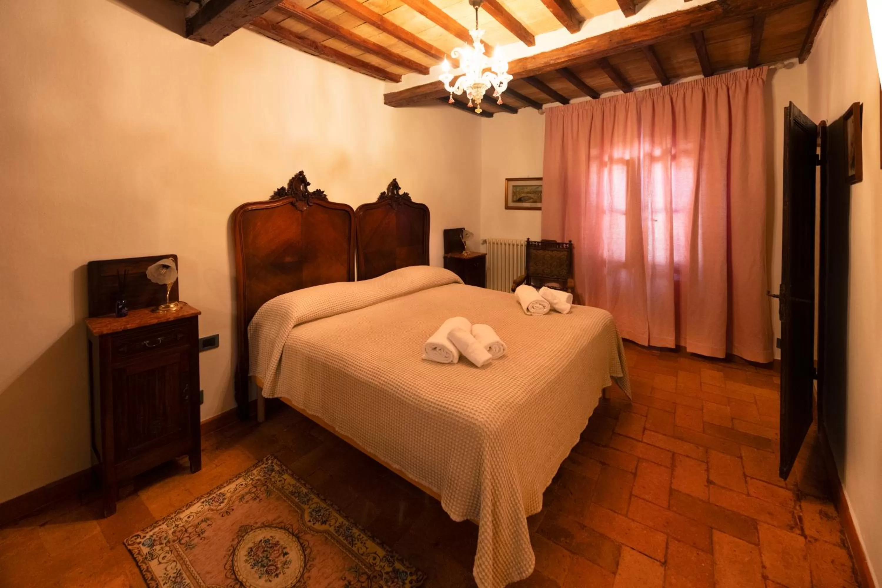 Bed in IL PALAZZO DEL CARDINALE