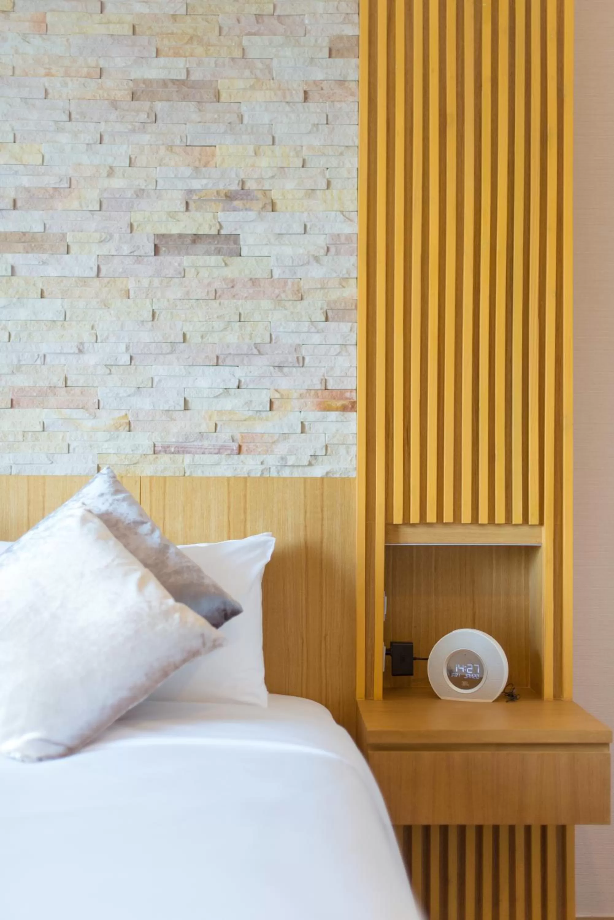 Decorative detail, Bed in North Hill City Resort