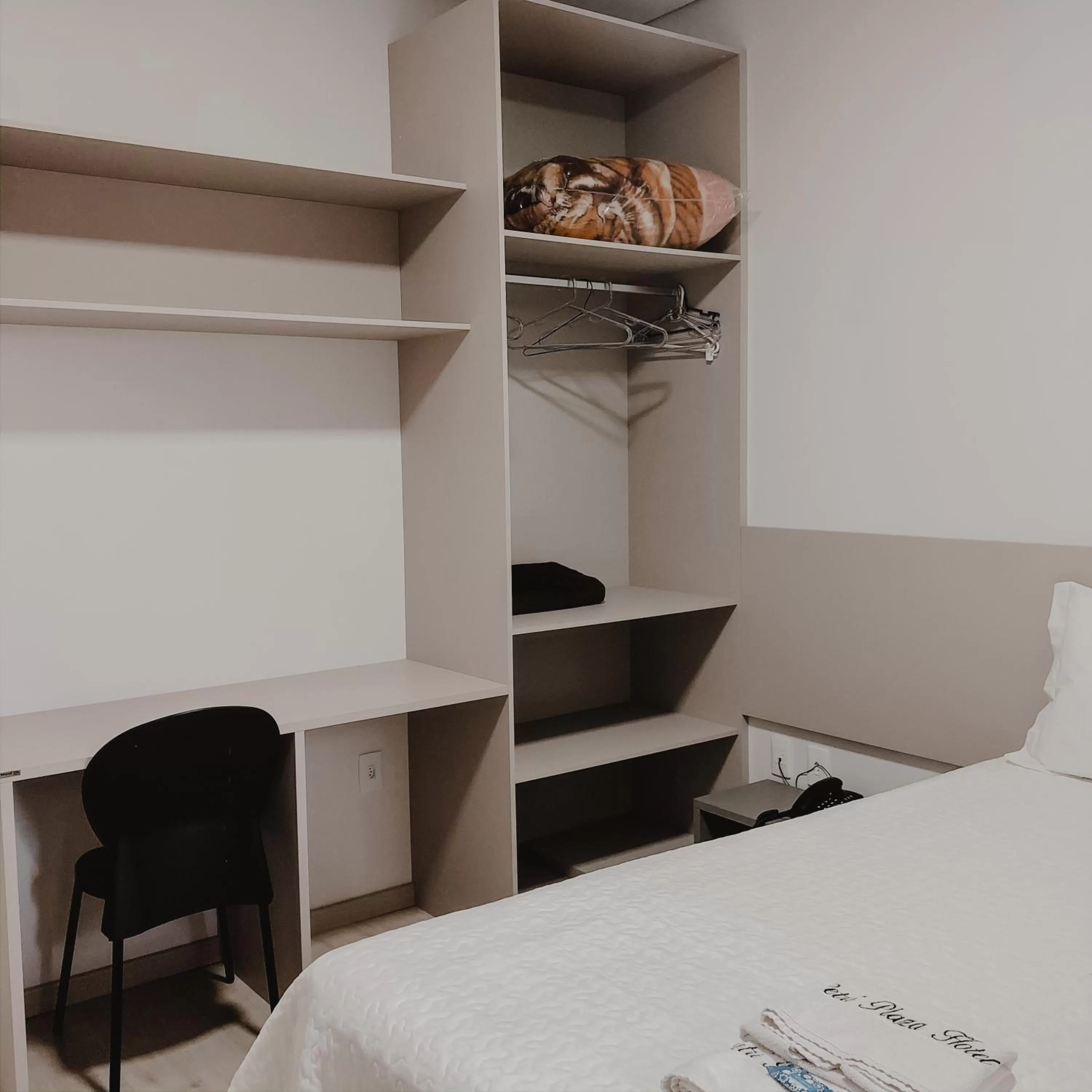 Bed in Petri Plaza Hotel