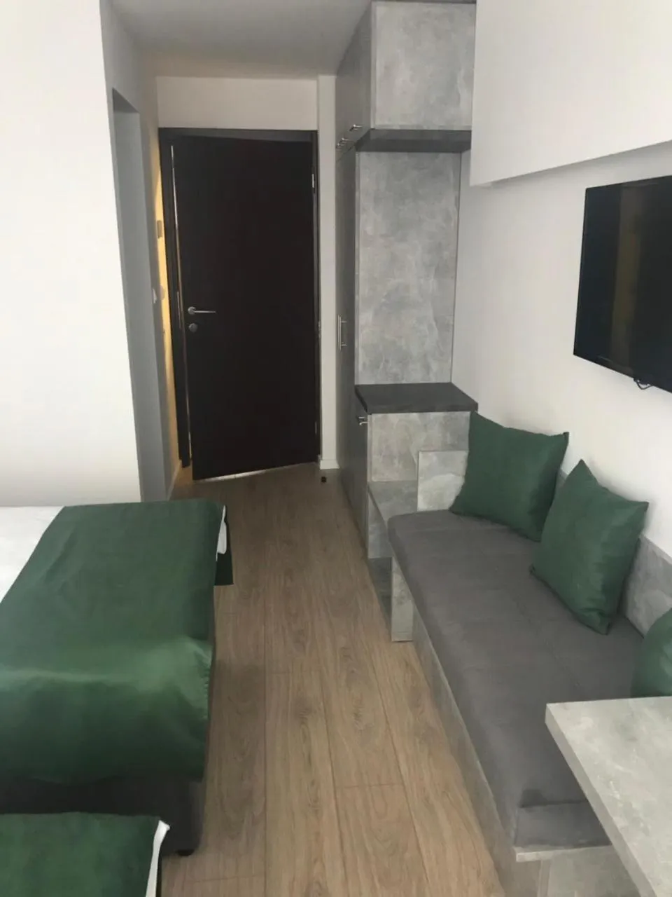 Decorative detail, Bed in Hotel Grand