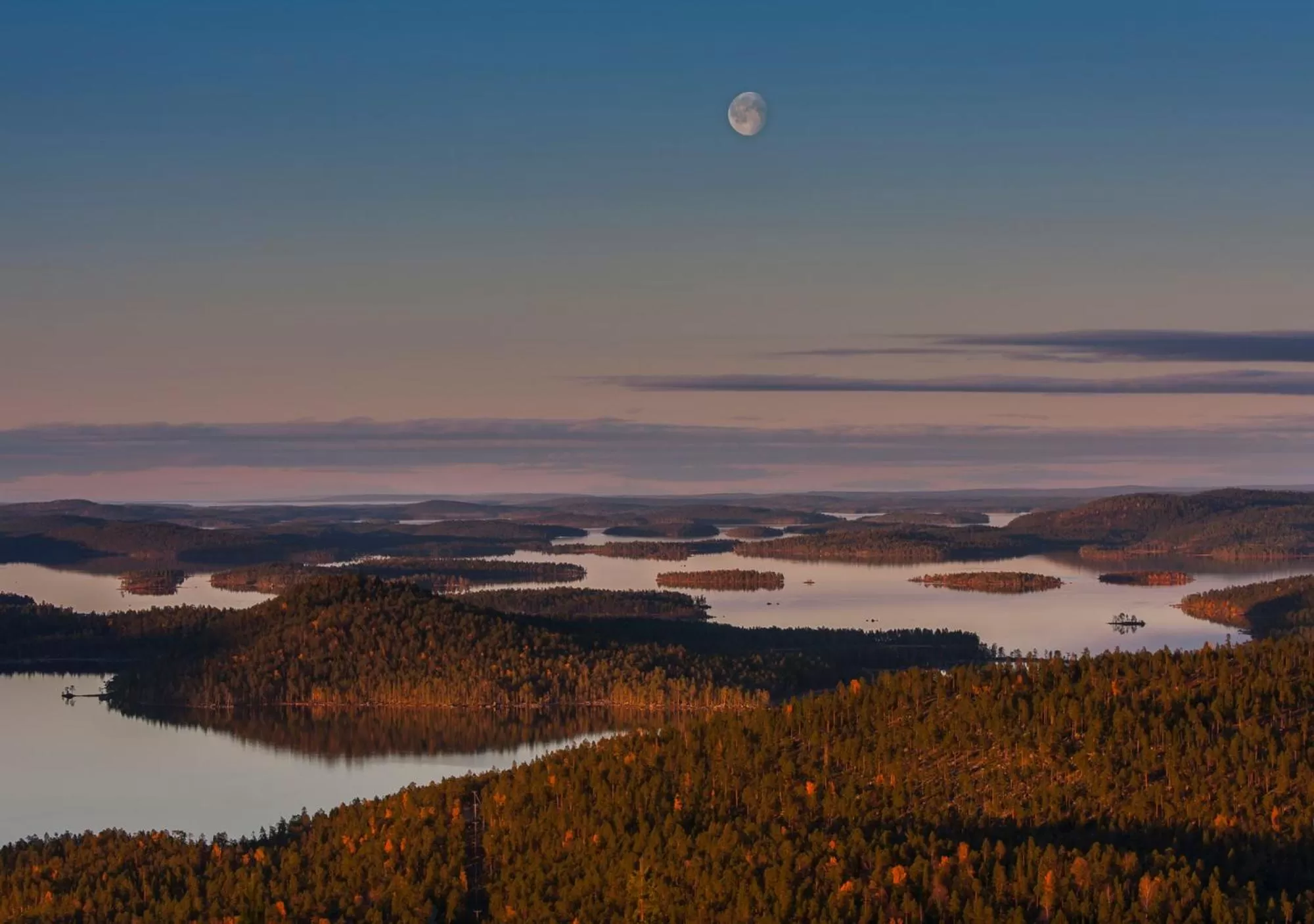 Natural landscape in Wilderness Hotel Inari & Igloos