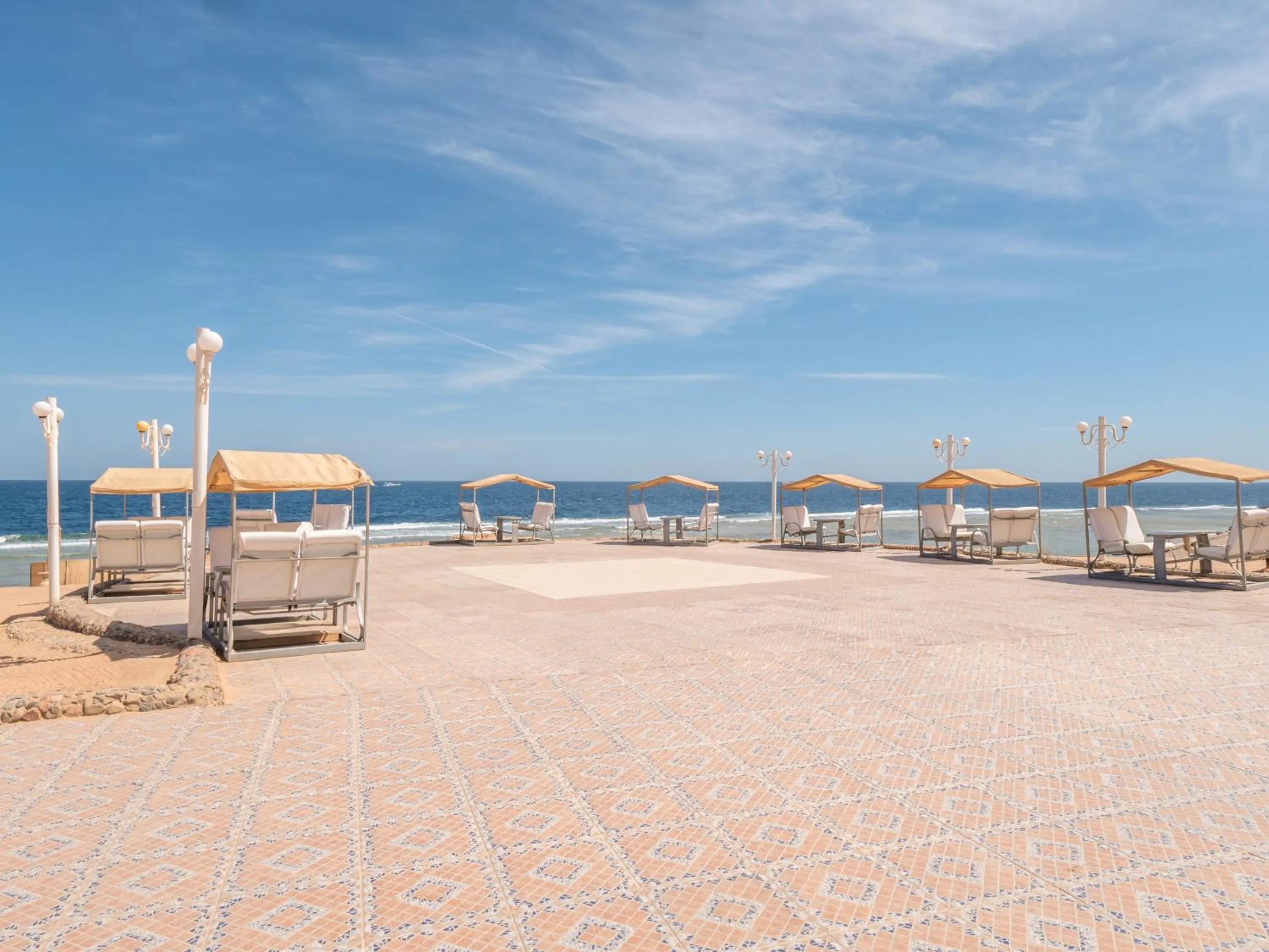 Seating area in Serenity Alpha Beach - Ex Serenity Makadi Beach