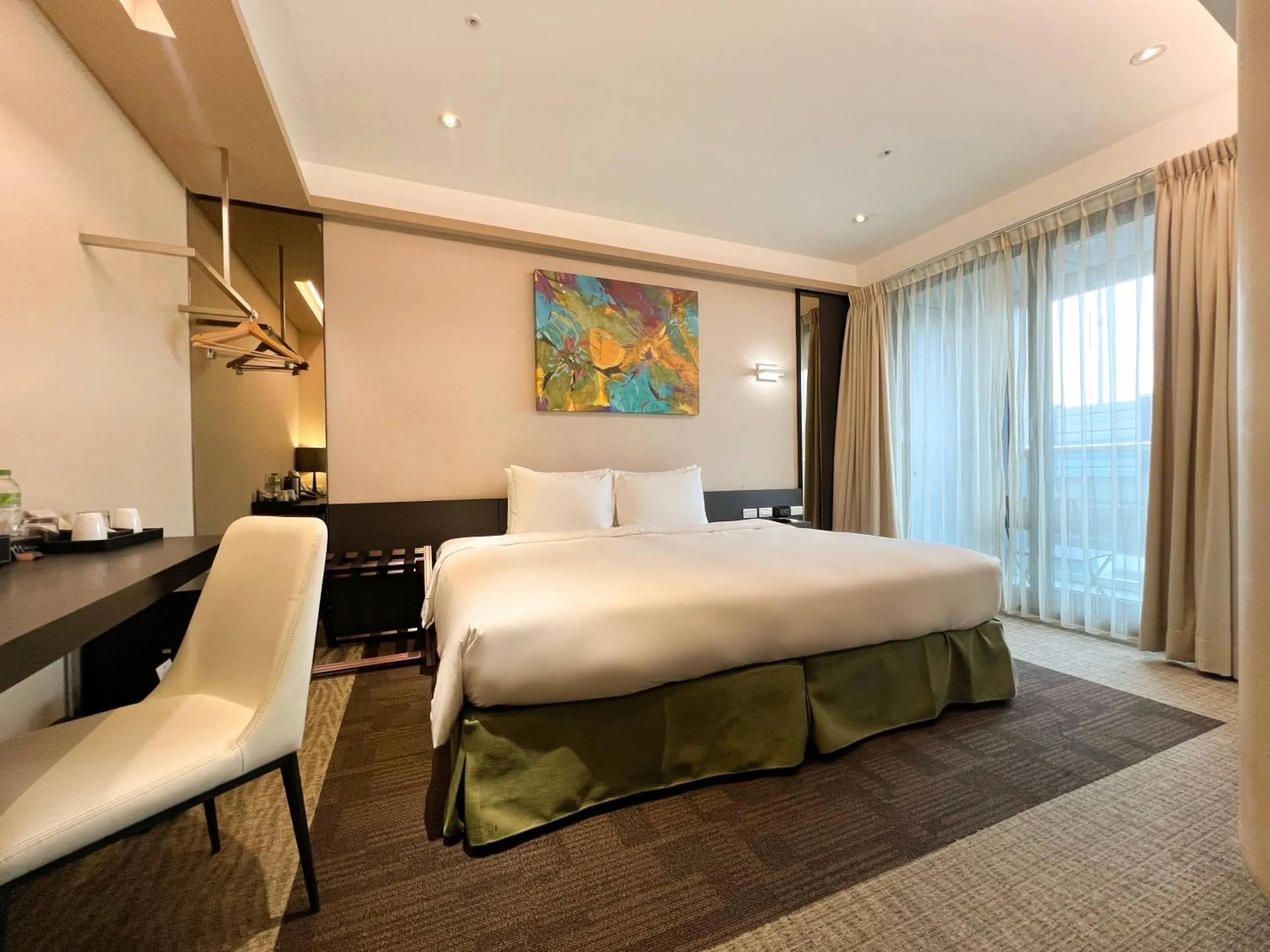 Bedroom in Wallsun Hotel