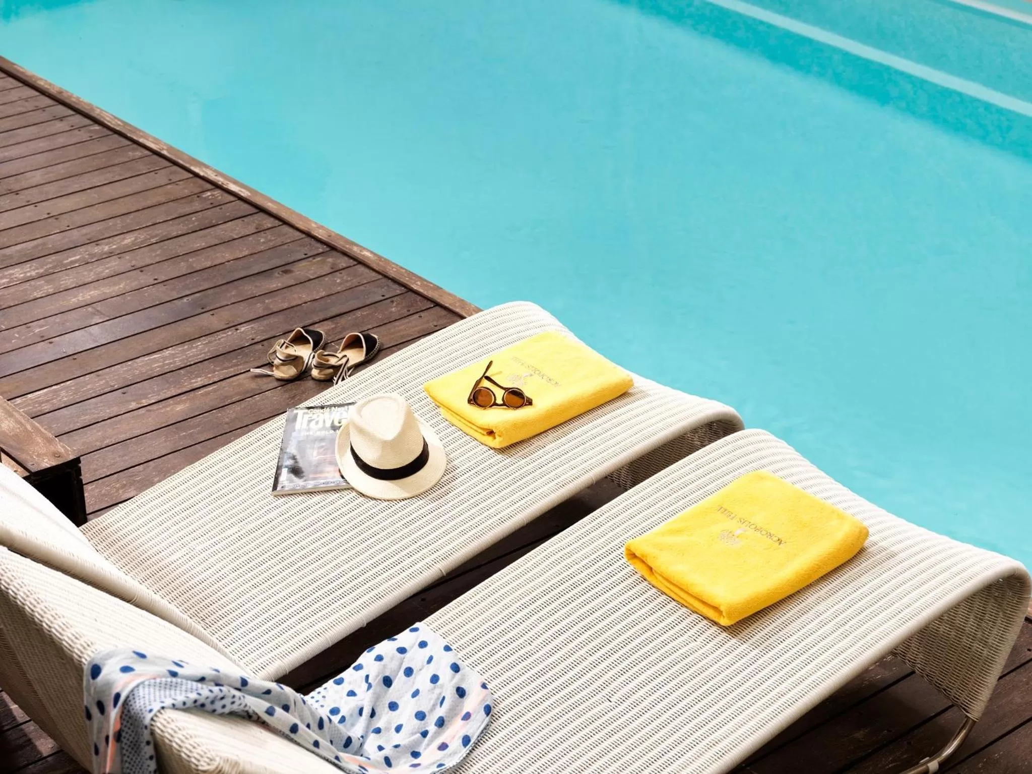 Swimming pool in Acropolis Hill Hotel