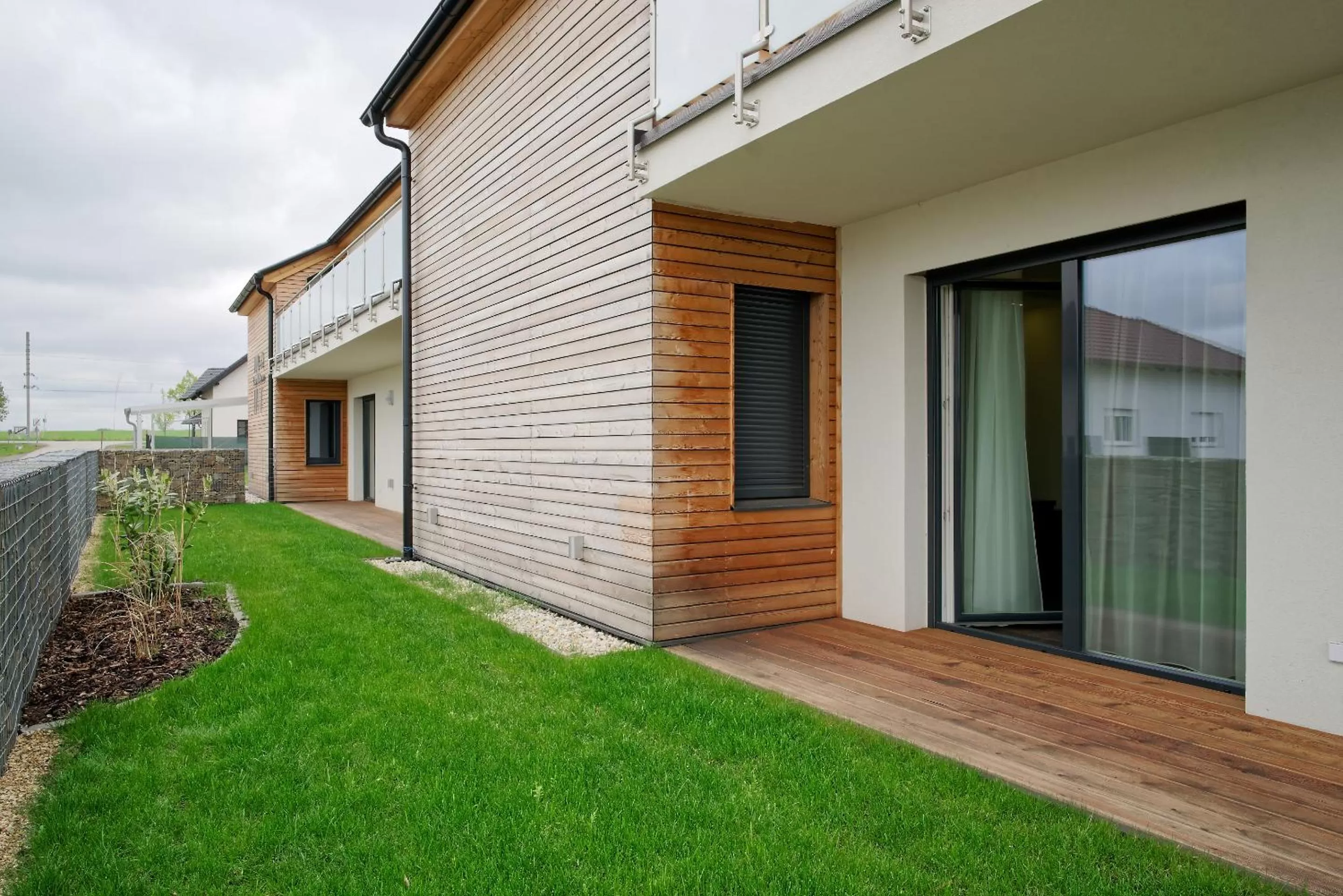 Garden in Pension Laa Natura