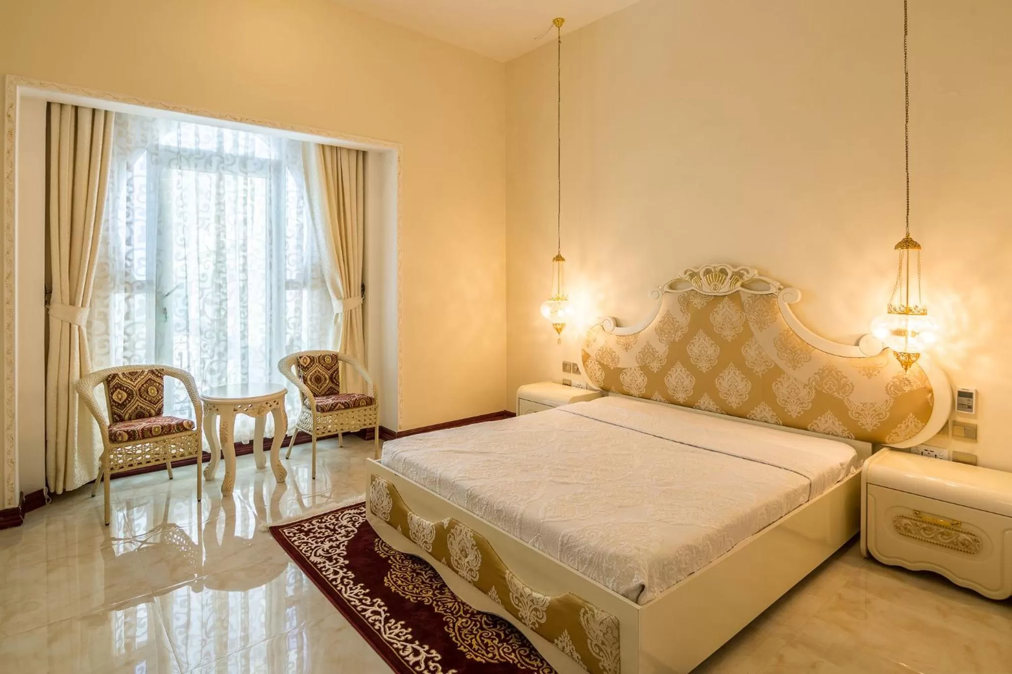 Bedroom, Bed in Madinat Al Bahr Business & Spa Hotel