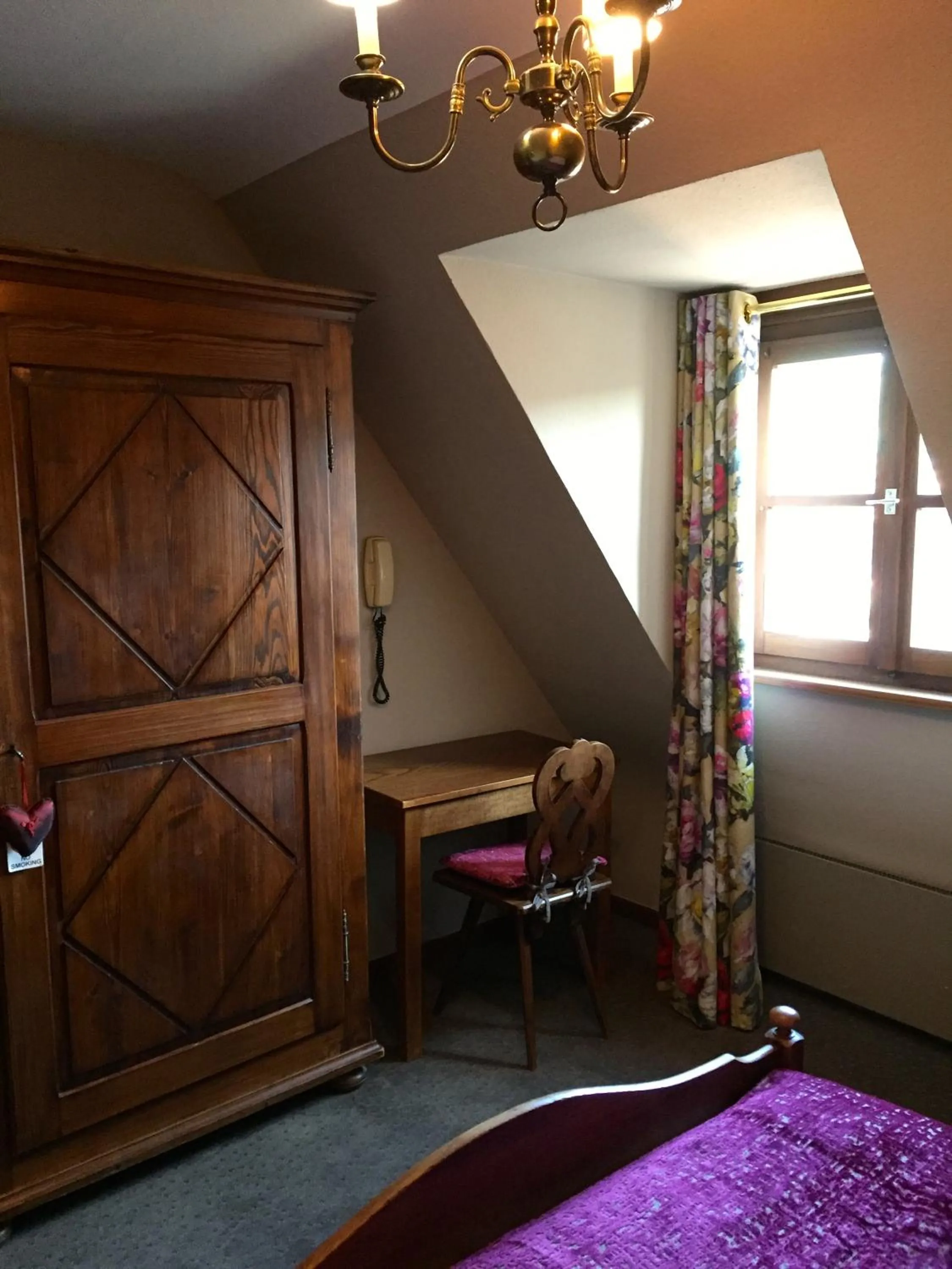 Bed in Hôtel Berceau Du Vigneron