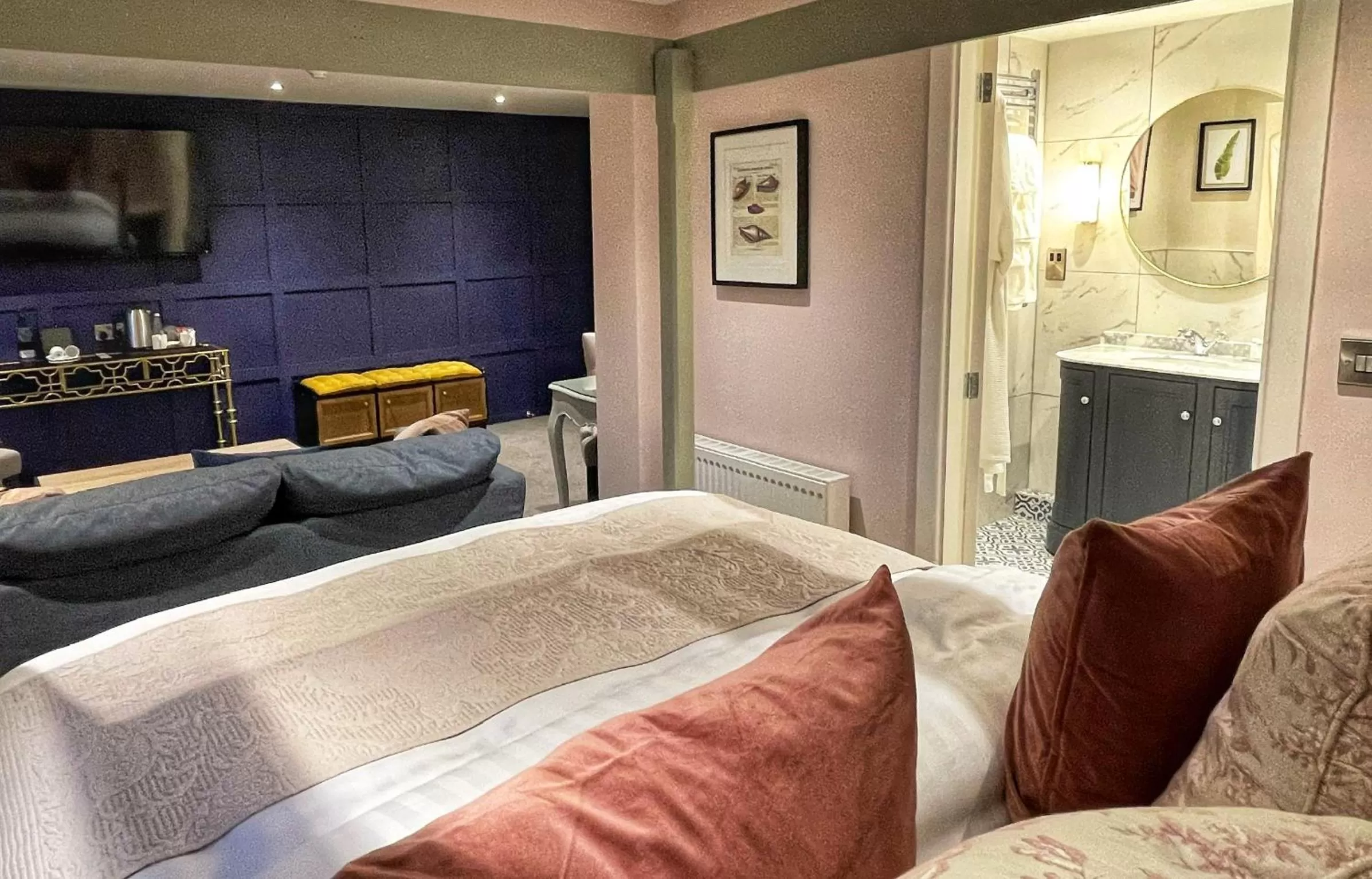 Bedroom, Bed in Holdsworth House Hotel