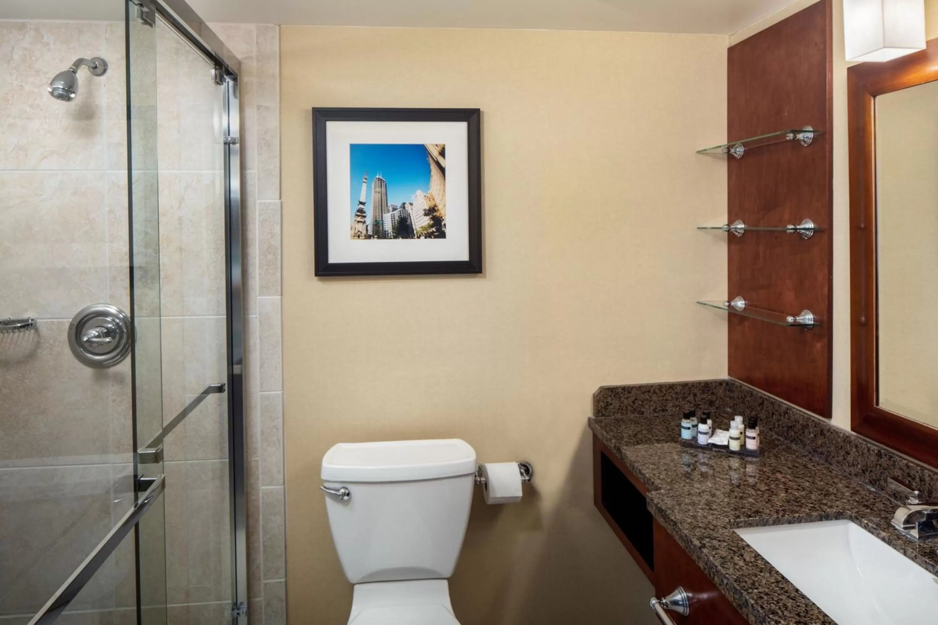 Bathroom in Indianapolis Marriott East