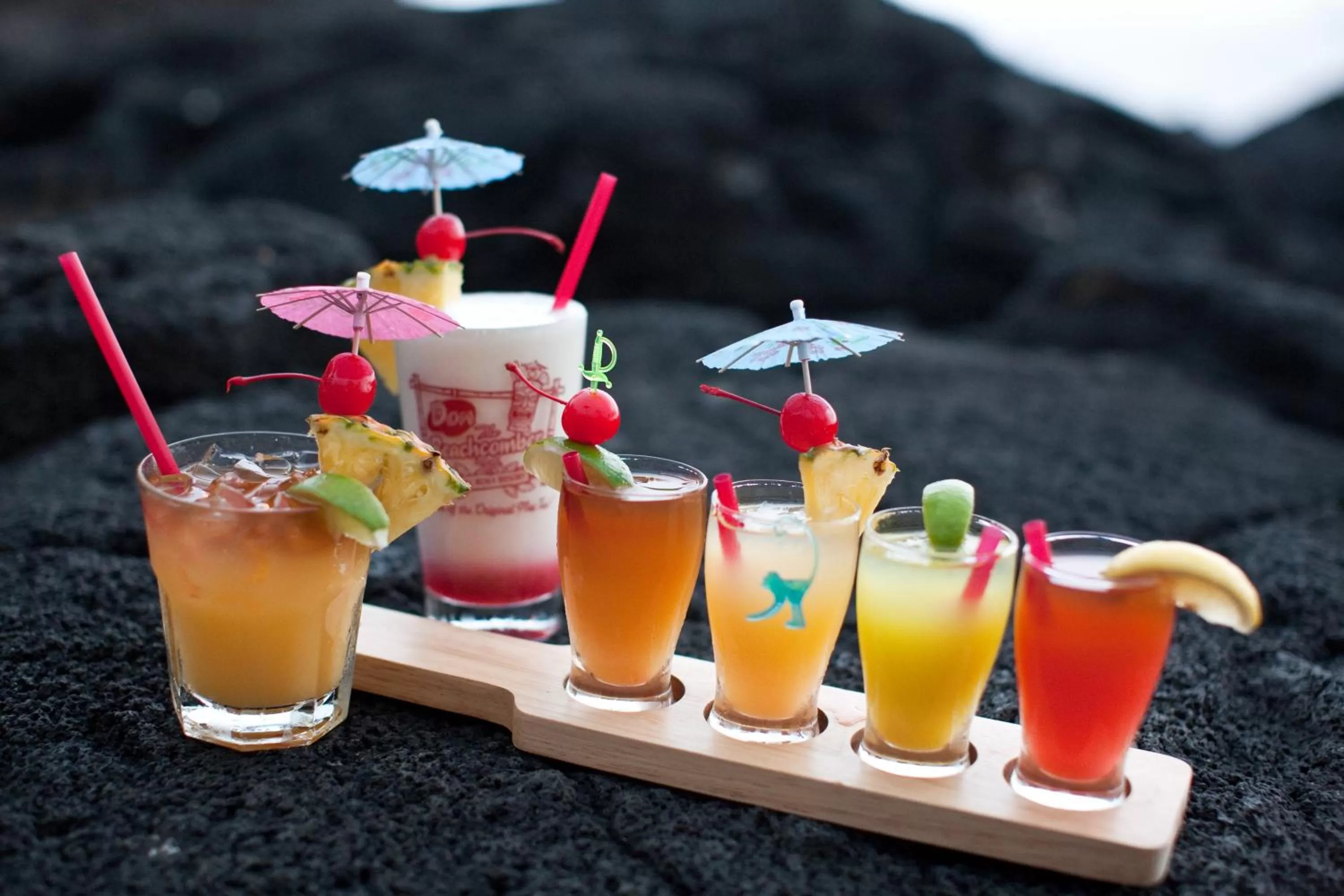 Alcoholic drinks in Royal Kona Resort