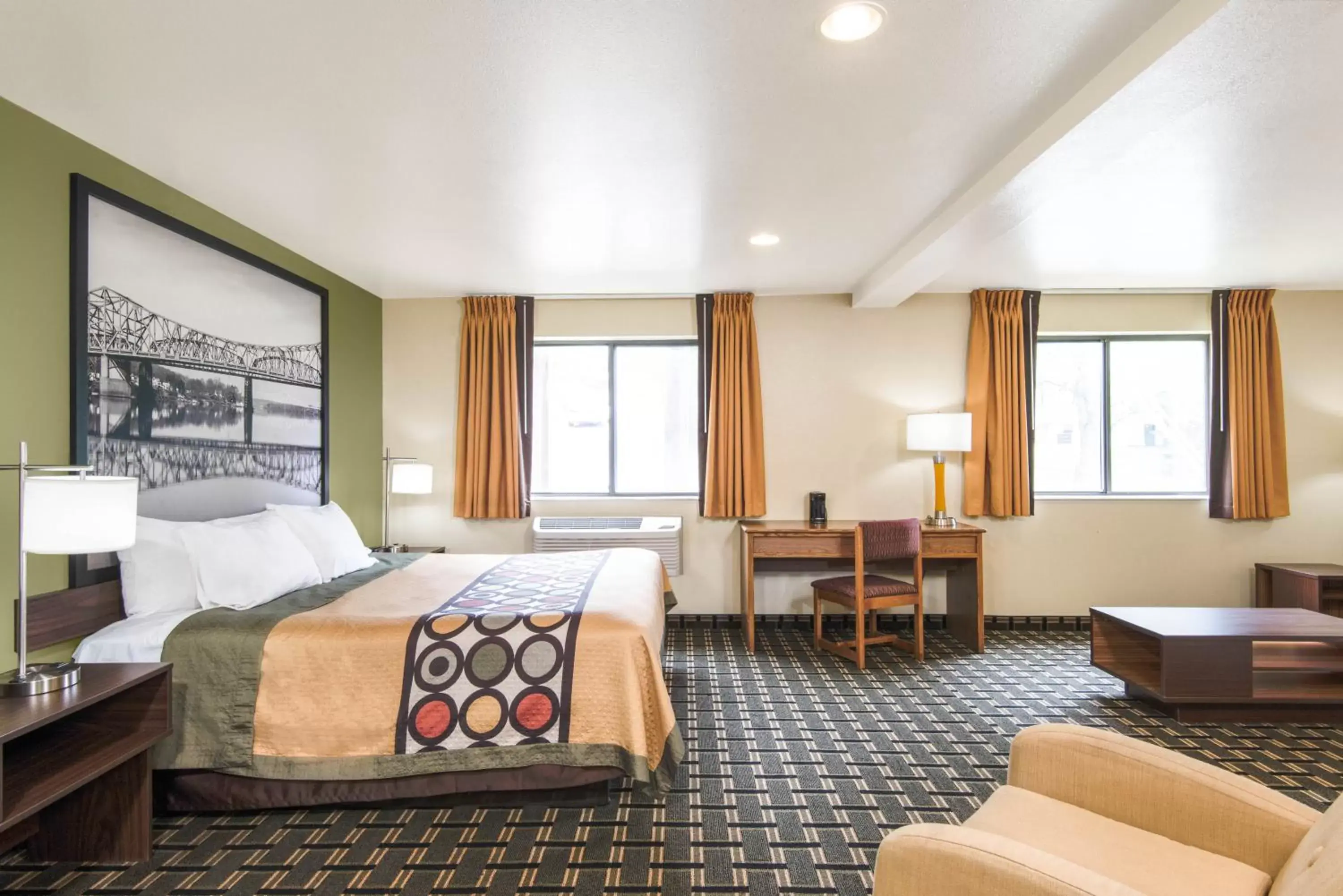 King Suite - Non-Smoking in Super 8 by Wyndham Wheeling WV King Suite - Non-Smoking in Super 8 by Wyndham Wheeling WV