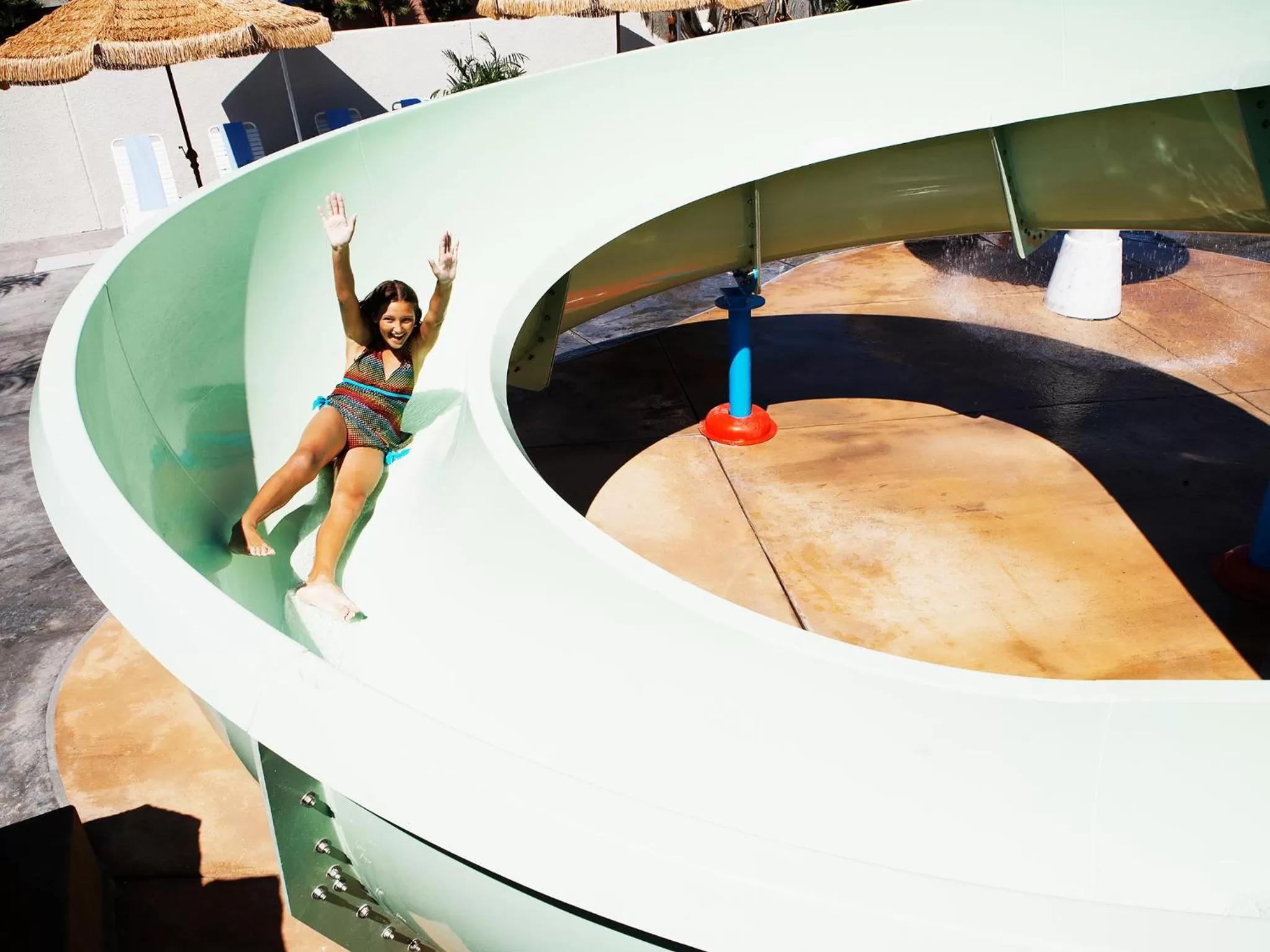 People in Howard Johnson by Wyndham Anaheim Hotel & Water Playground