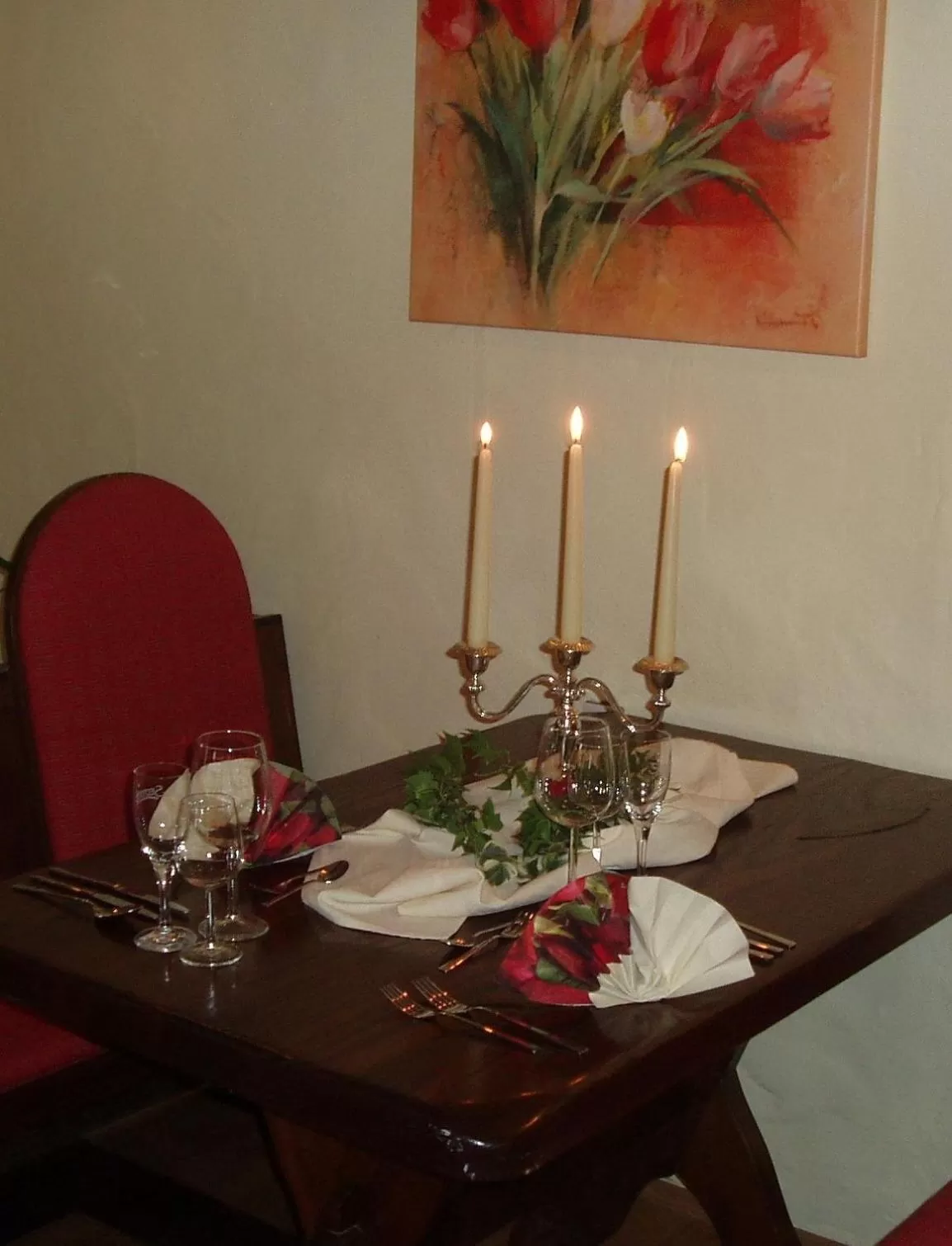 Restaurant/places to eat in Land-gut-Hotel BurgBlick