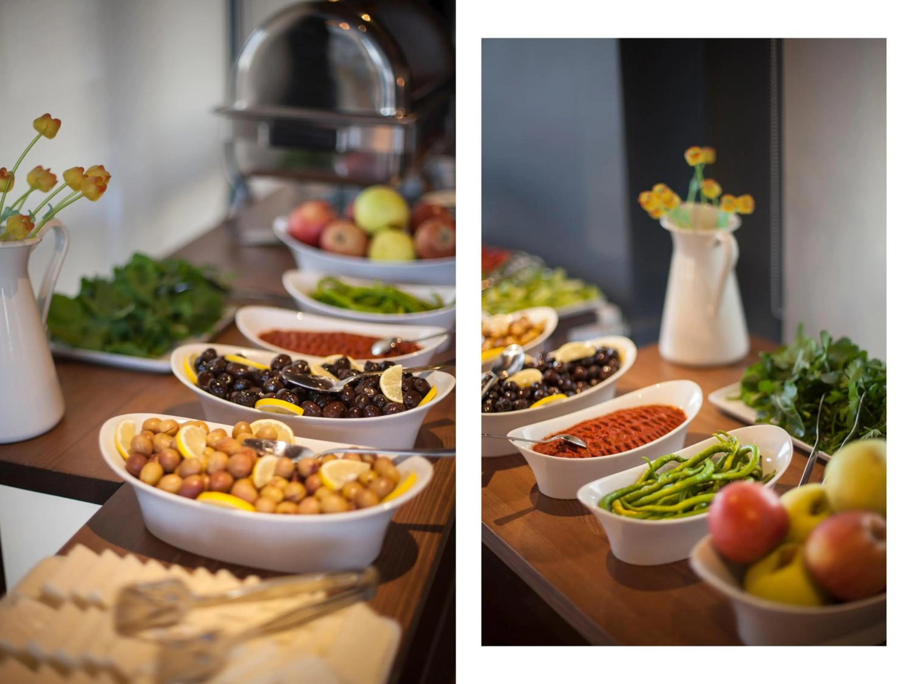 Continental breakfast in Hotel Cura