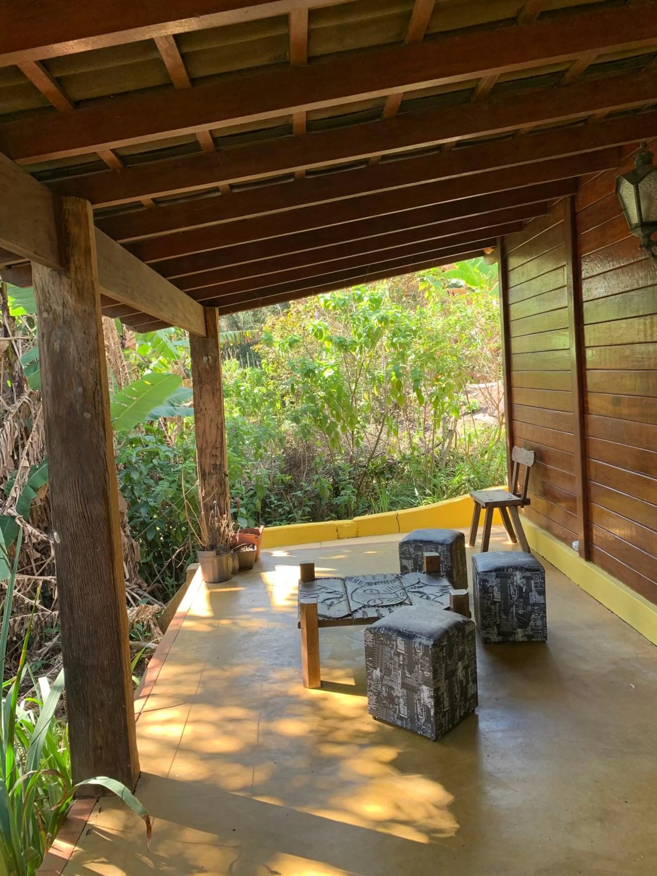 Patio in Pousada Spa Saúde Melhor