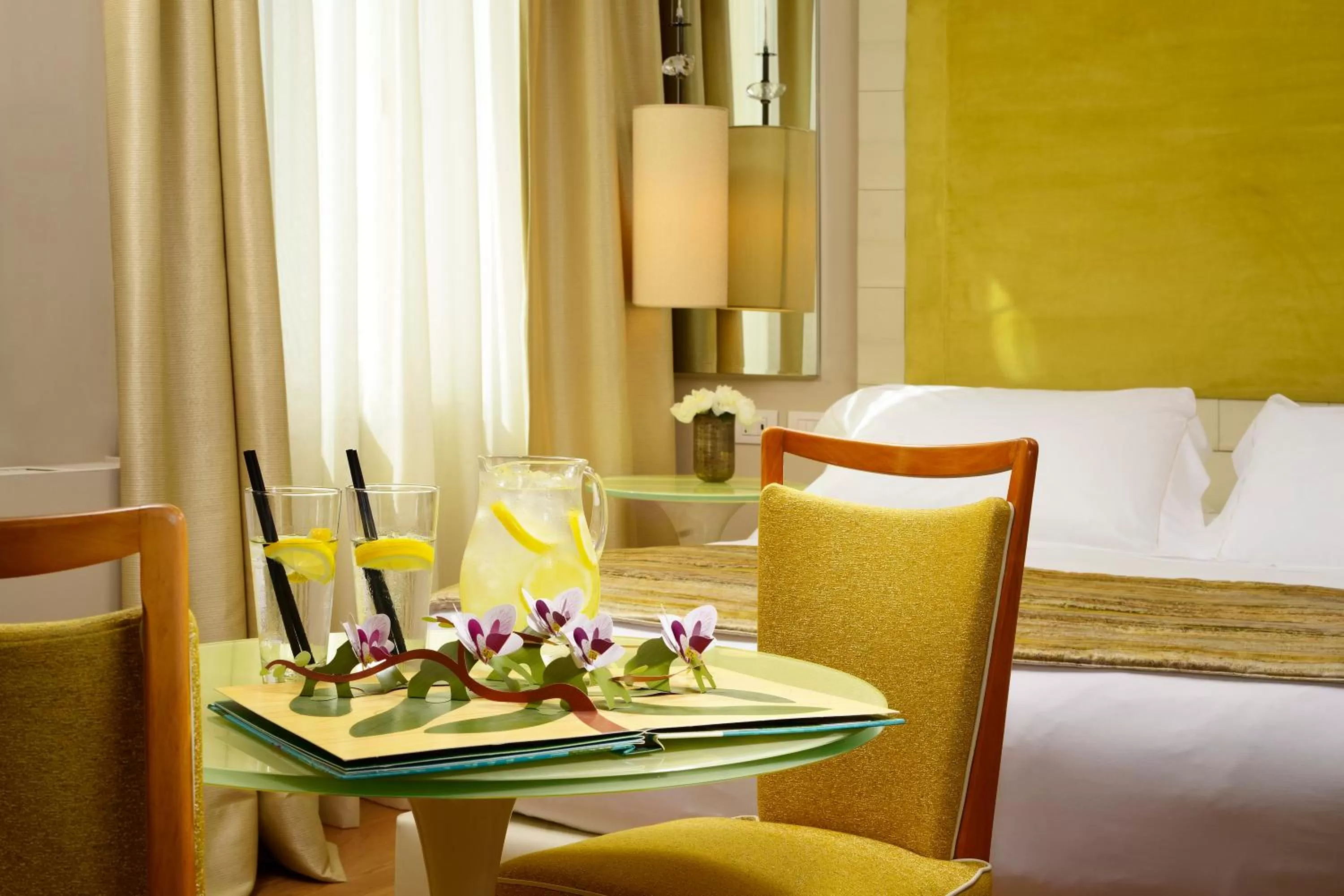 Bedroom in Grand Hotel Minerva