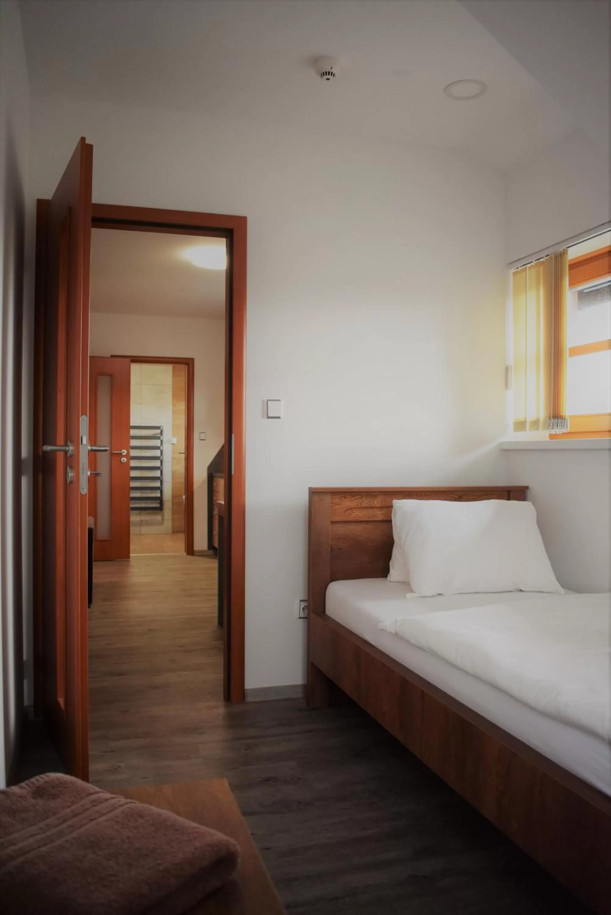 Bed in Motel Roubenka