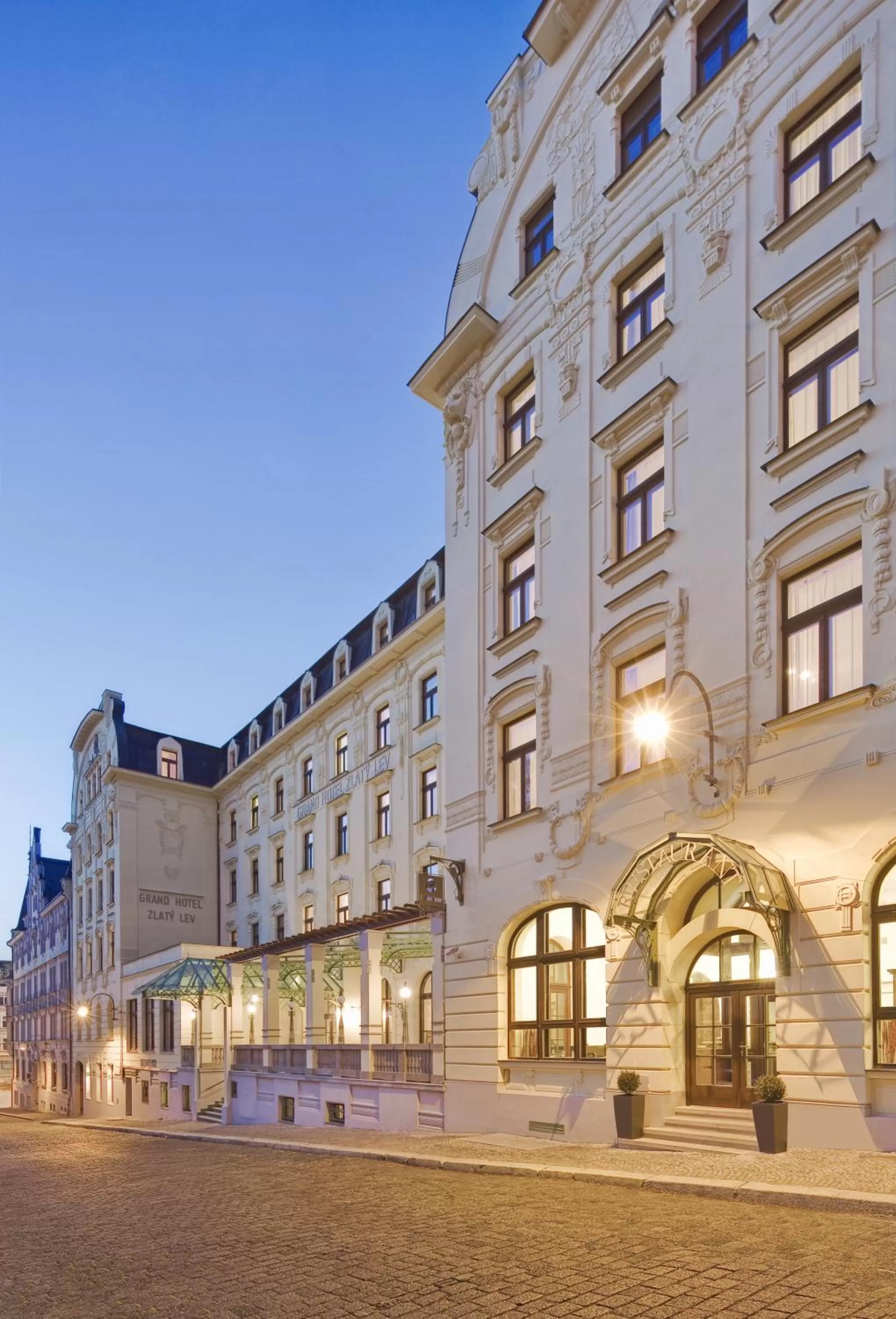 Property building in Clarion Grandhotel Zlaty Lev