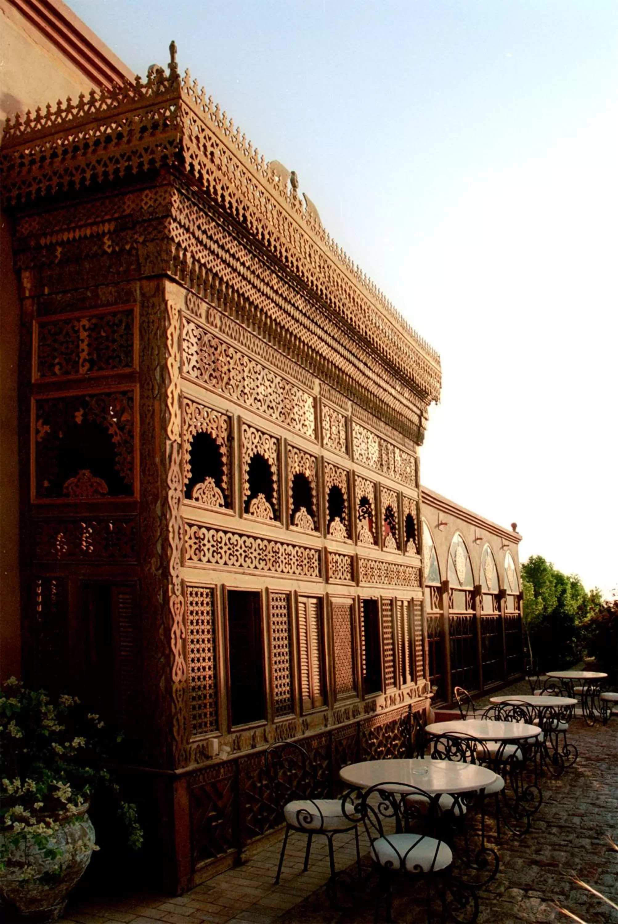 Facade/entrance in Al Moudira Hotel