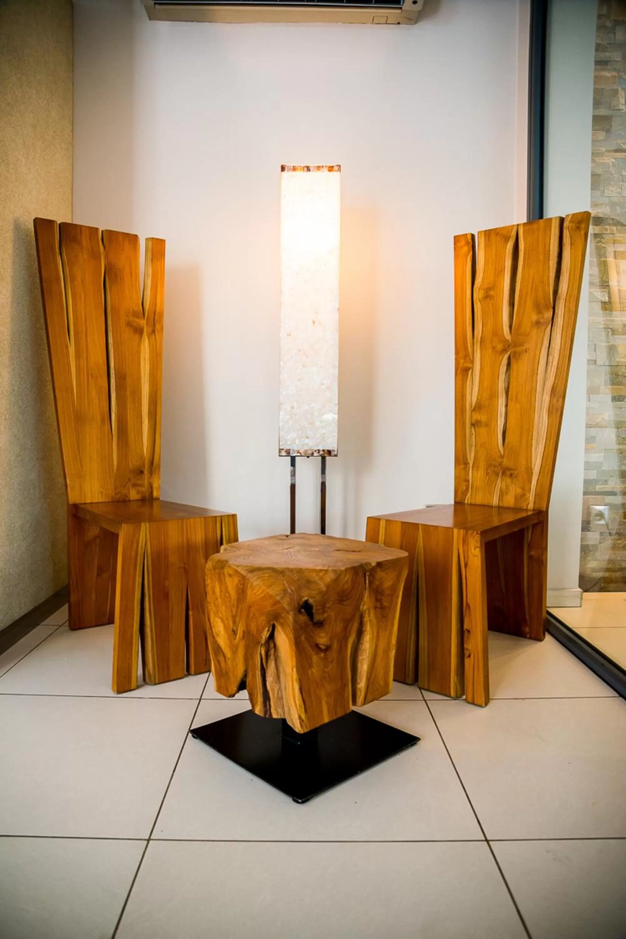 Decorative detail in Rysara Hotel