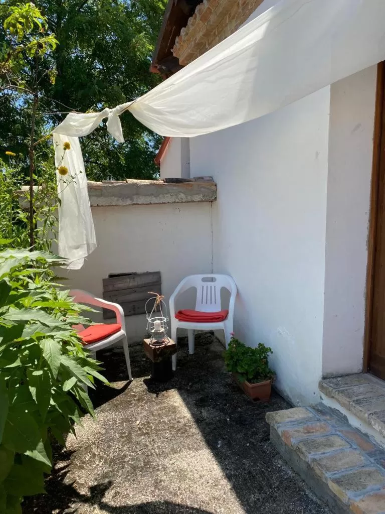 Patio in Agriturismo Flarà