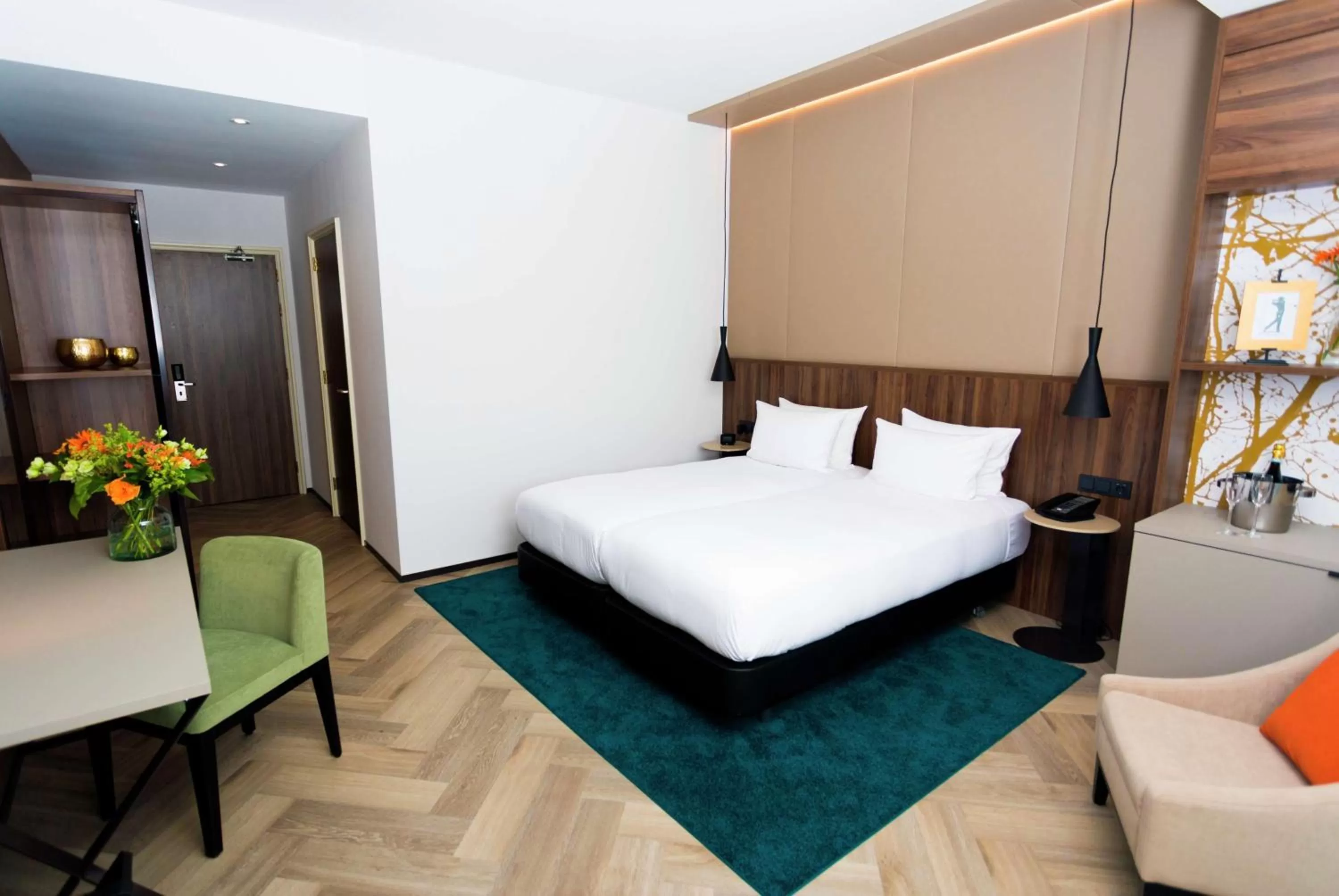 Bedroom, Bed in DoubleTree by Hilton Royal Parc Soestduinen