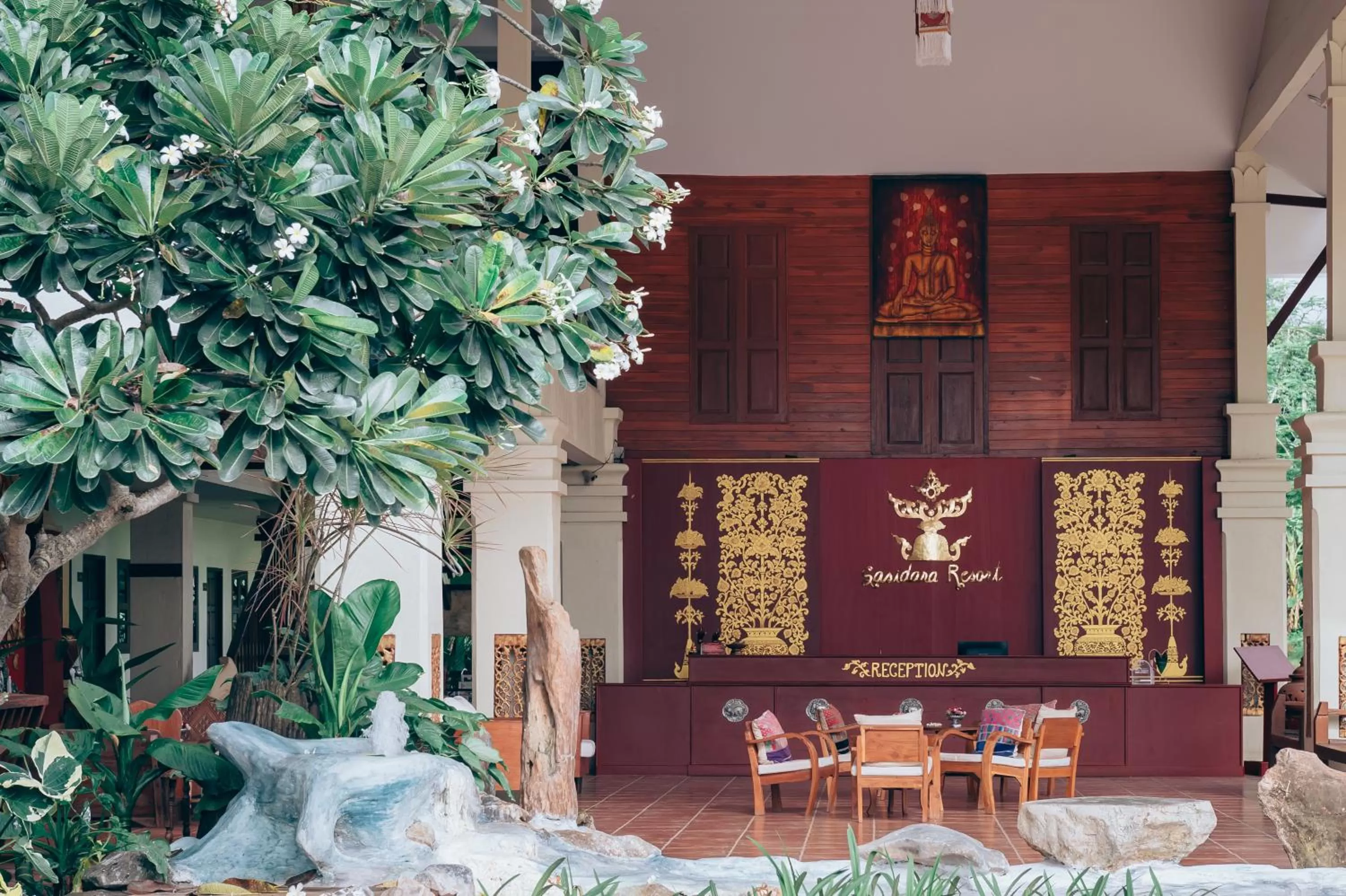 Lobby or reception in Sasidara Resort Nan