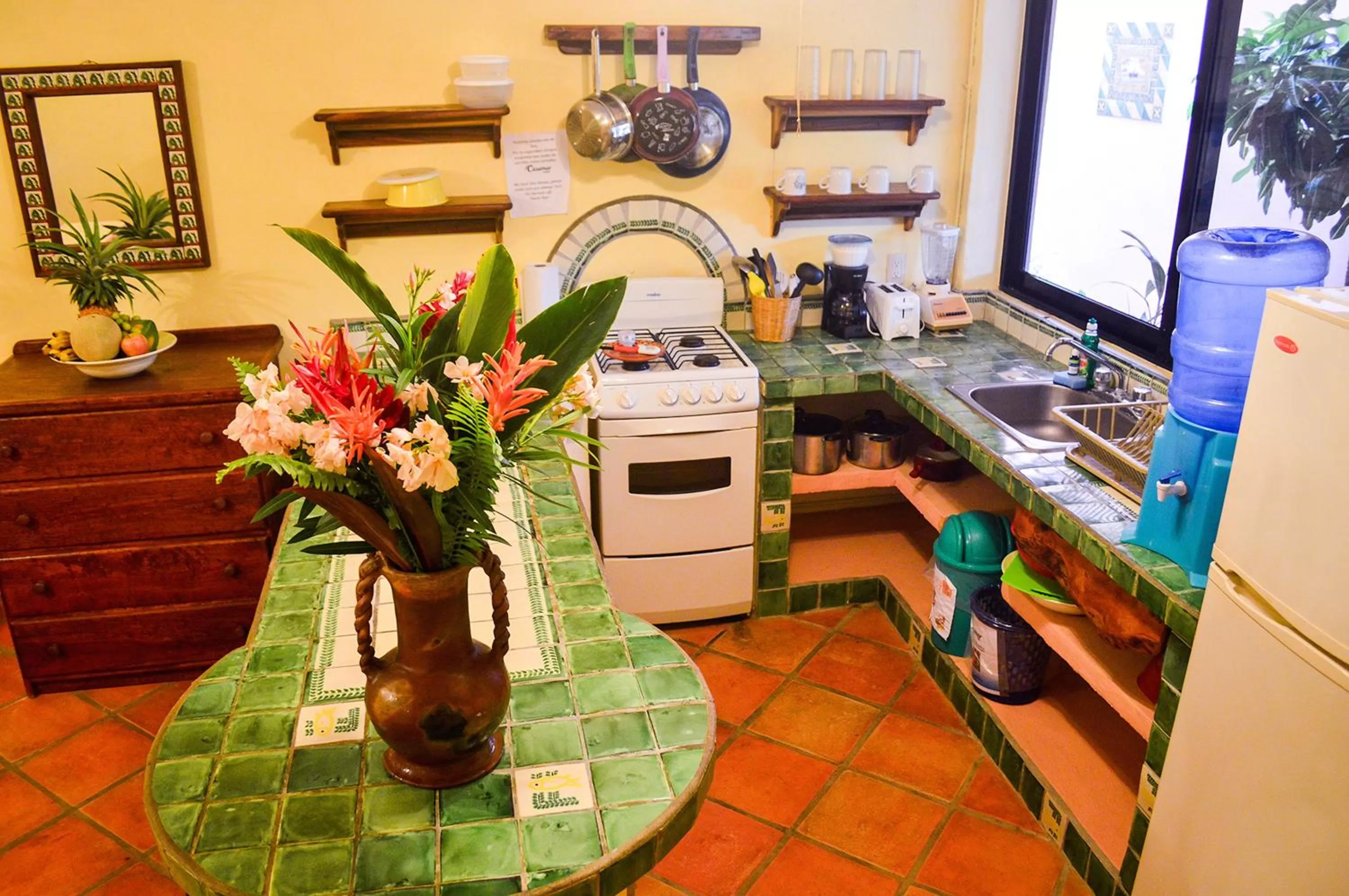 Kitchen or kitchenette in Hotel Casamar Suites