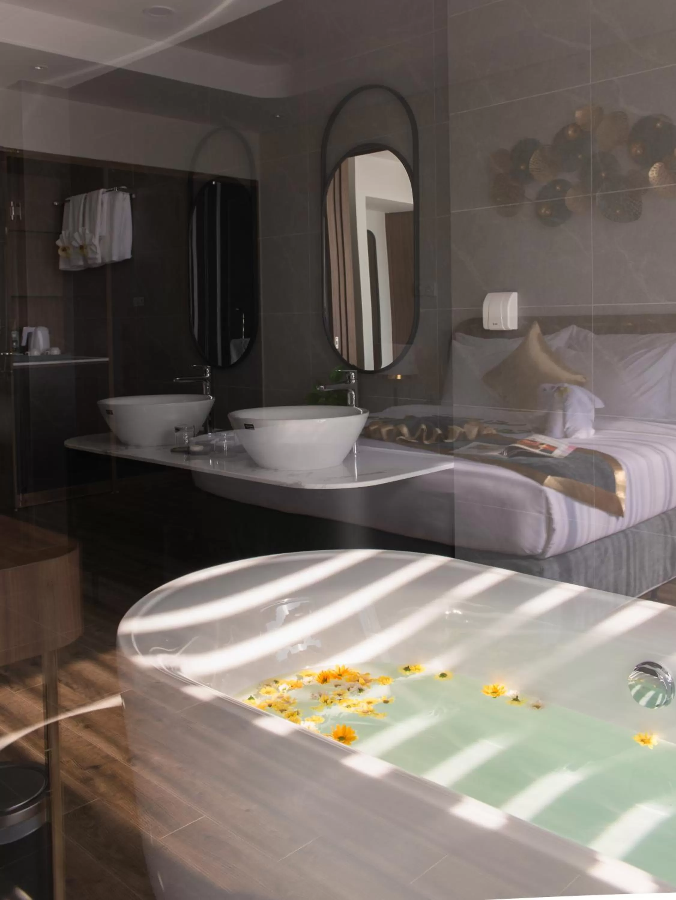 Bathroom in Grand Tourane Nha Trang Hotel