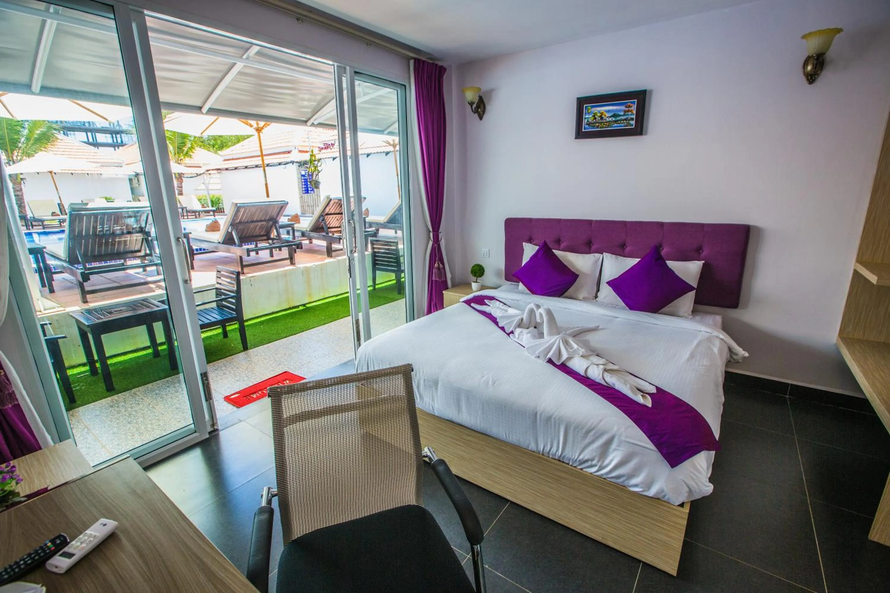 Bed in Good Time Resort