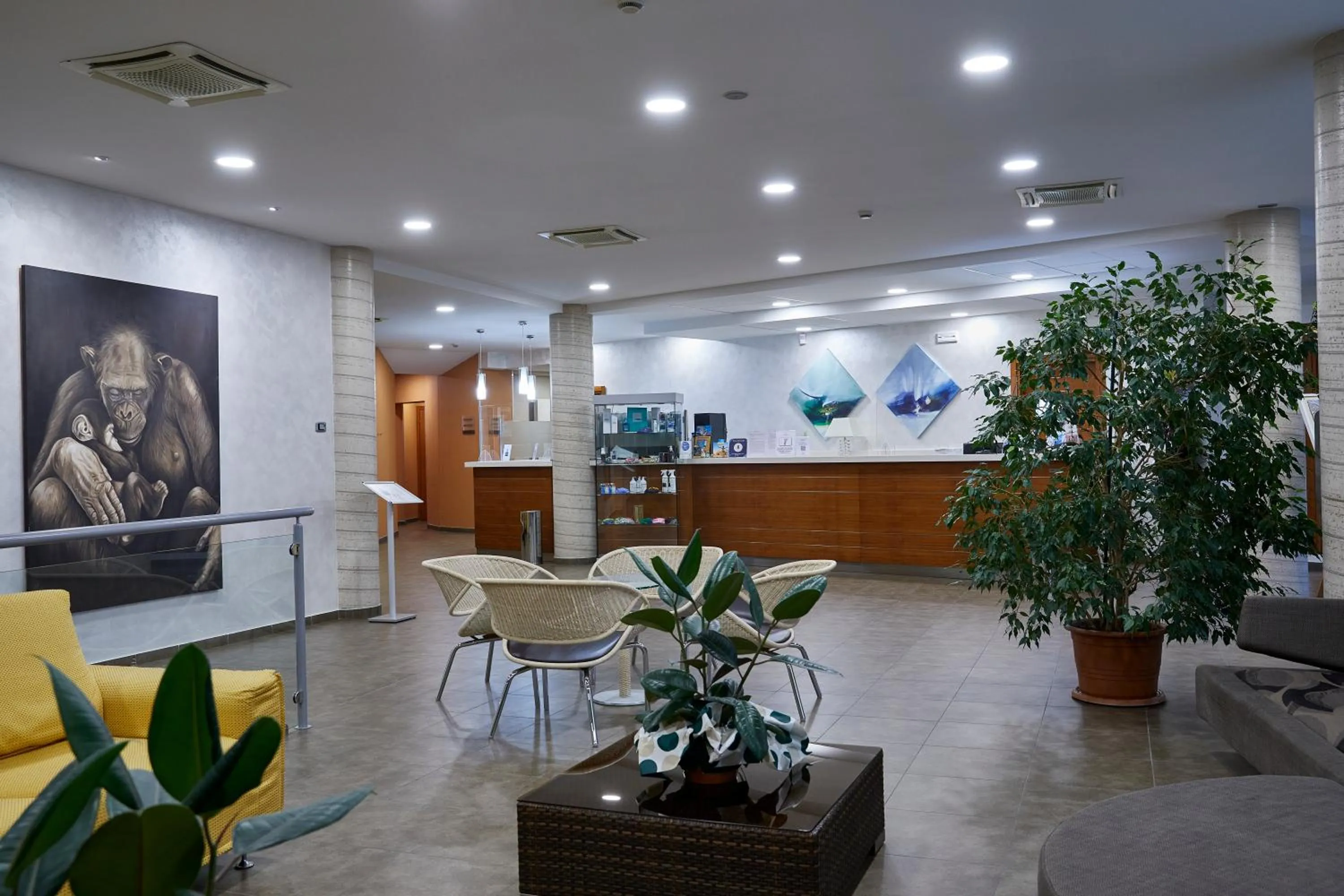 Lobby or reception in Hotel Concorde