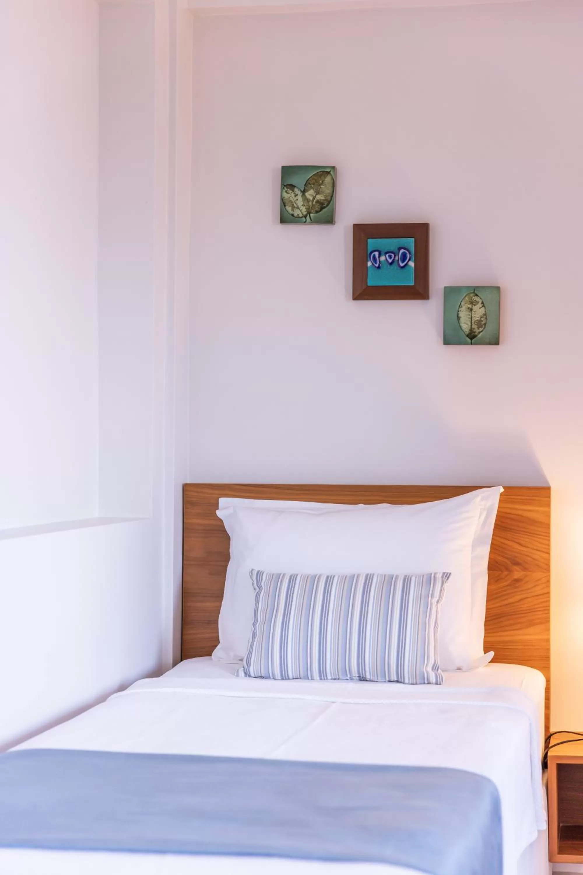 Bed in Olea Nova Hotel