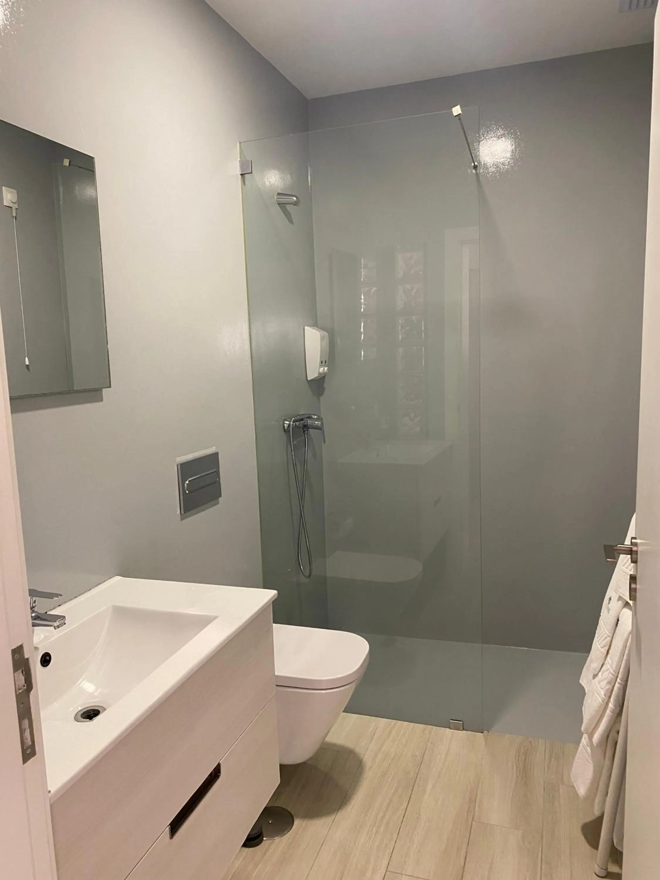 Toilet in Hotel Neptuno