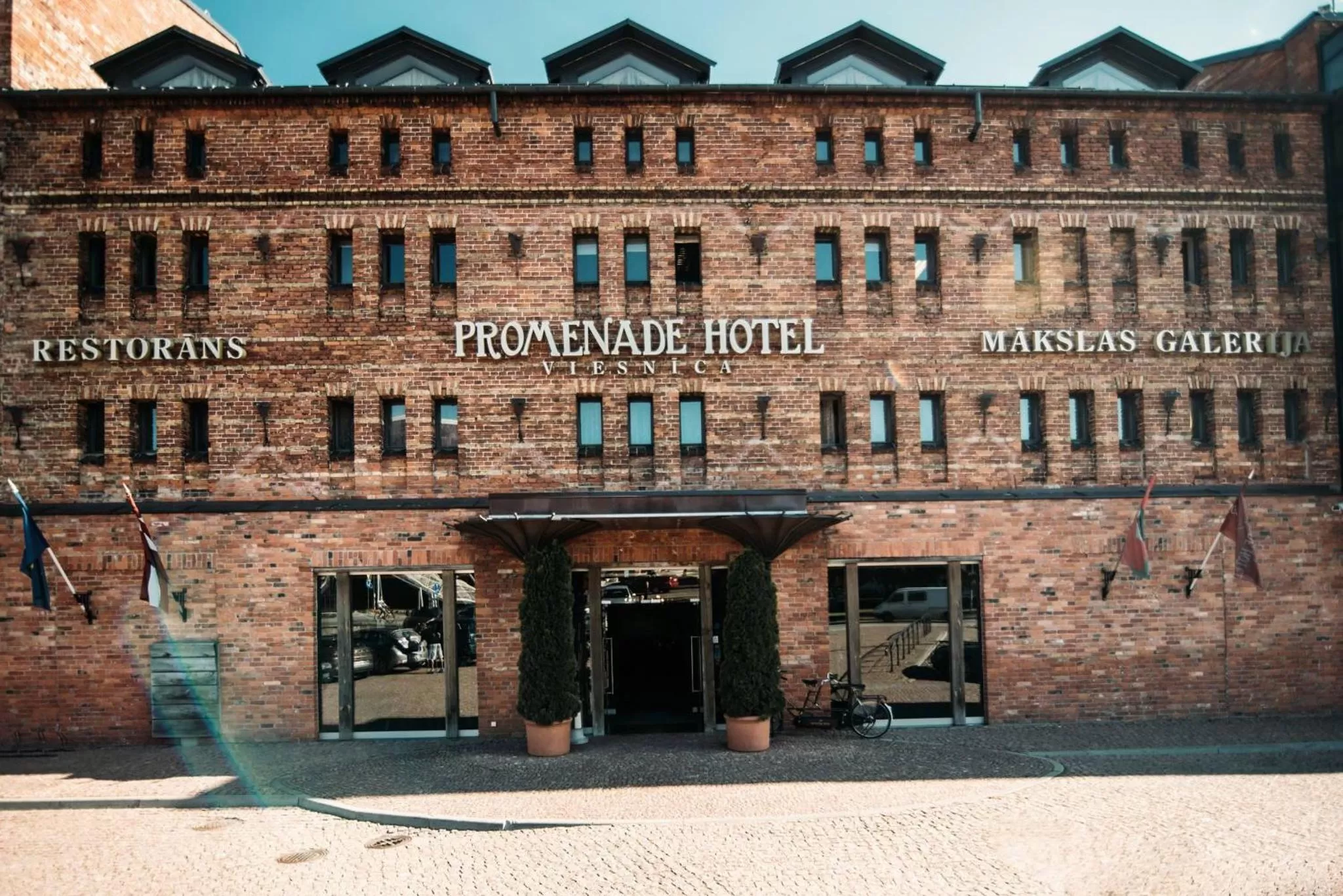 Facade/entrance in Promenade Hotel Liepaja