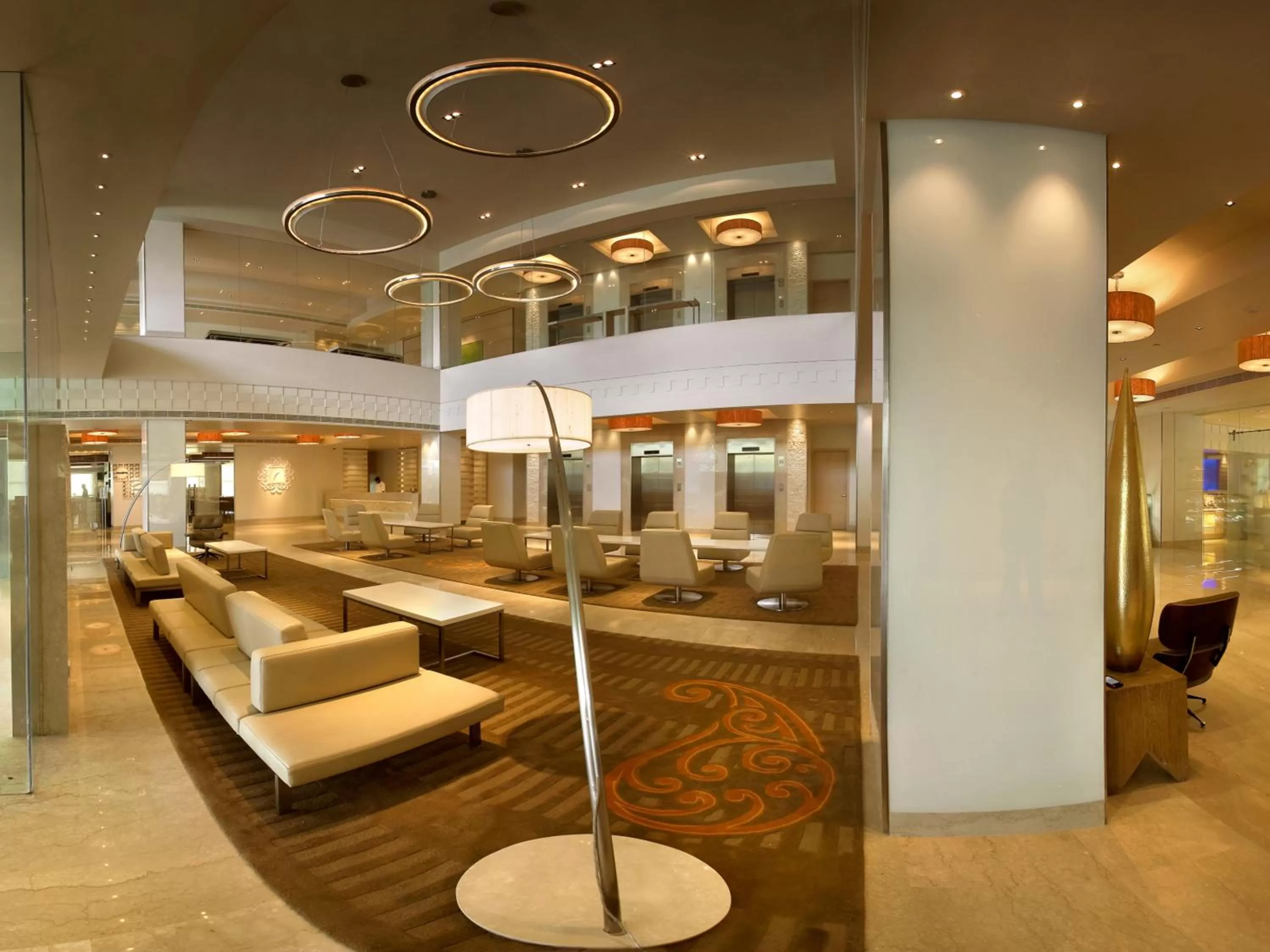 Lobby or reception, Lobby/Reception in The Raintree, Anna Salai