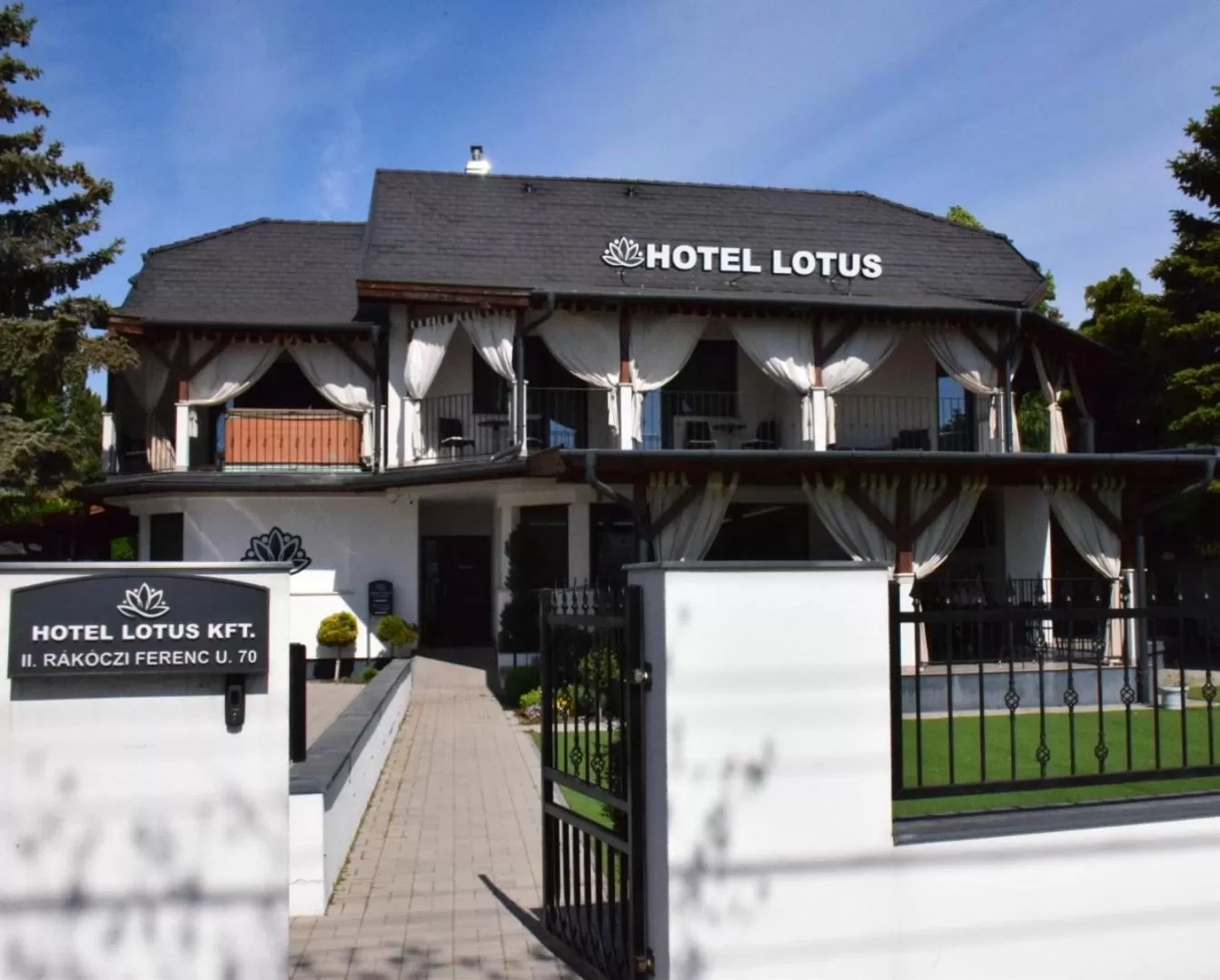 Property Logo/Sign in Hotel Lotus