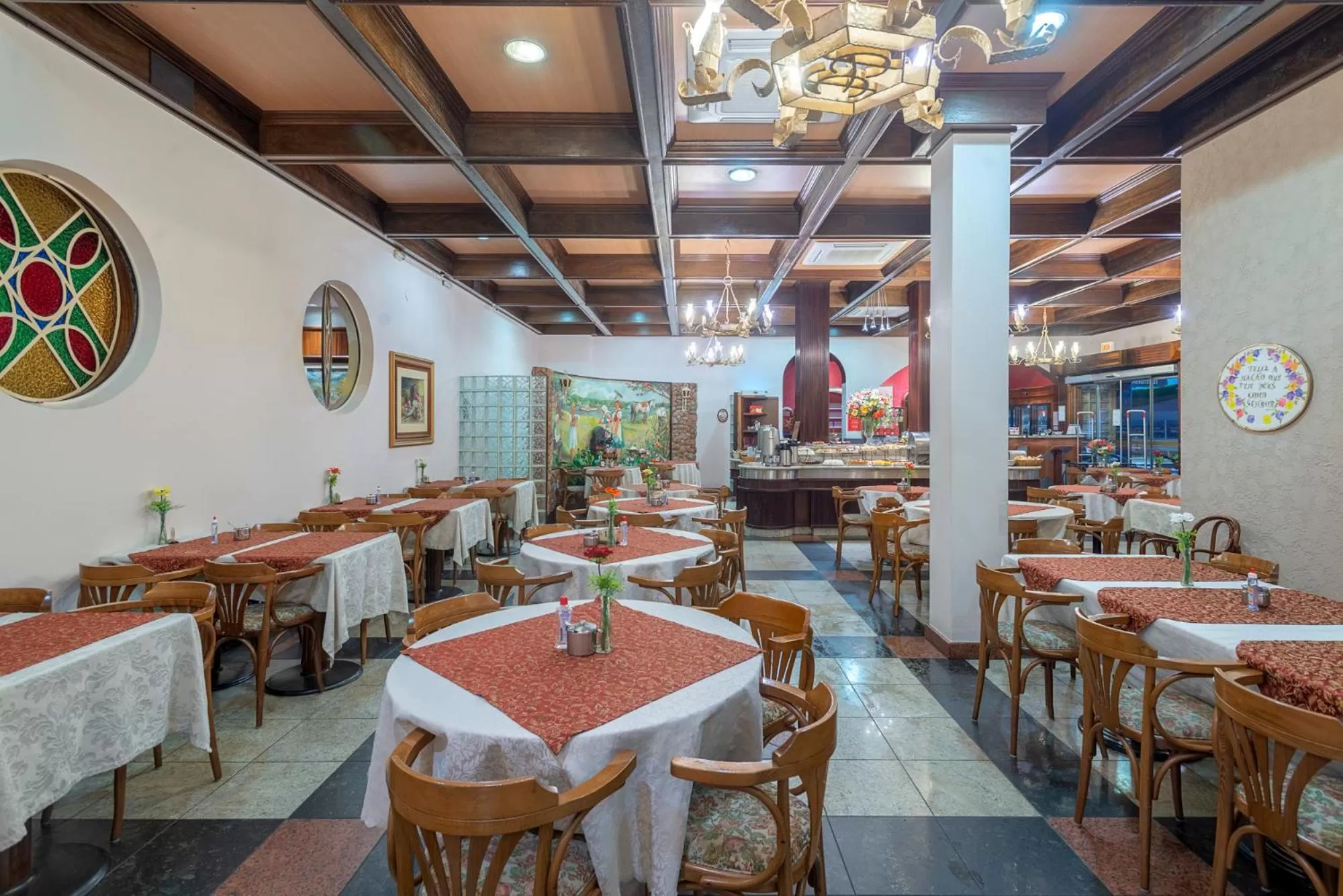 Restaurant/places to eat in Hotel Glória Blumenau