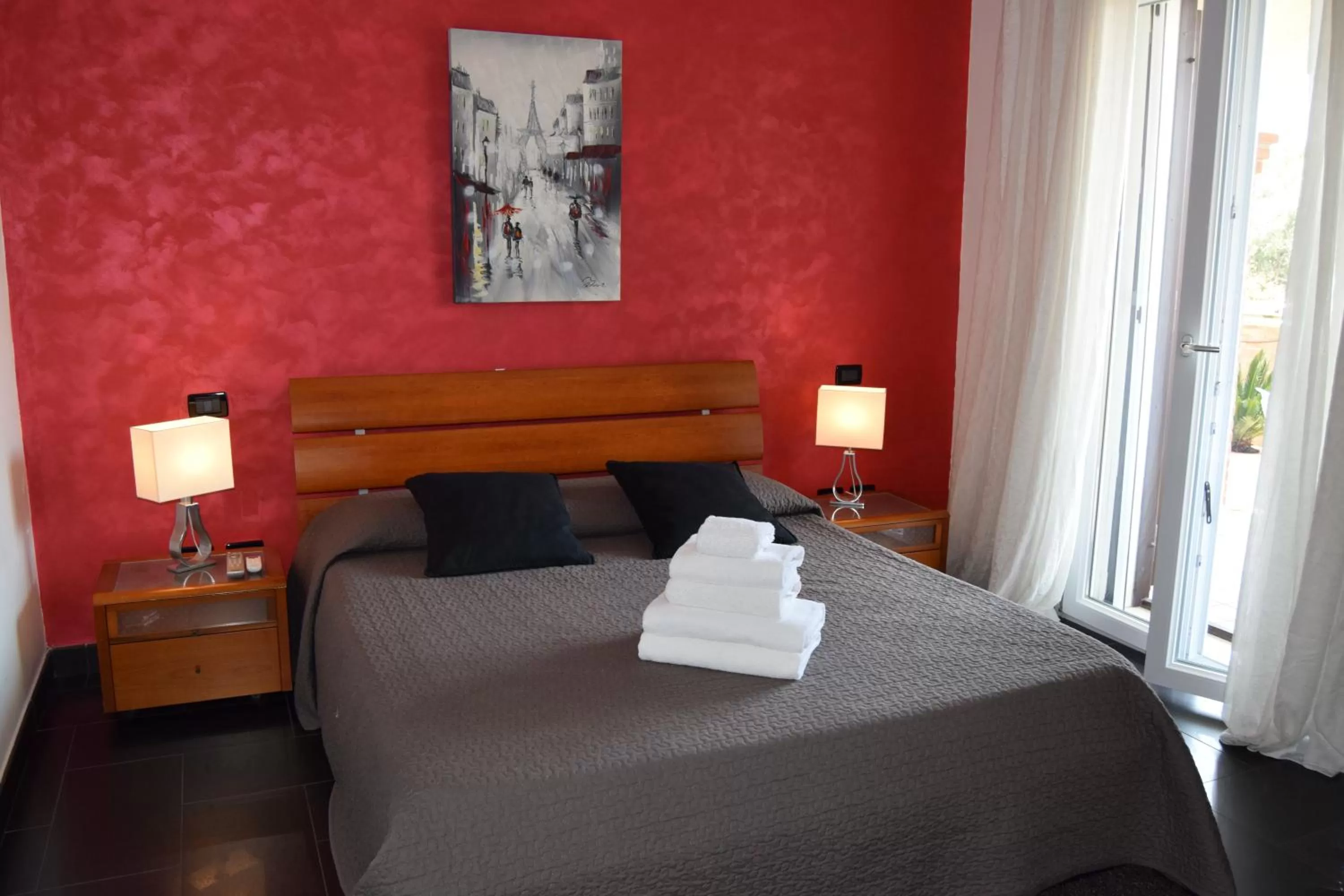 Bed in Guest House Brezza Marina