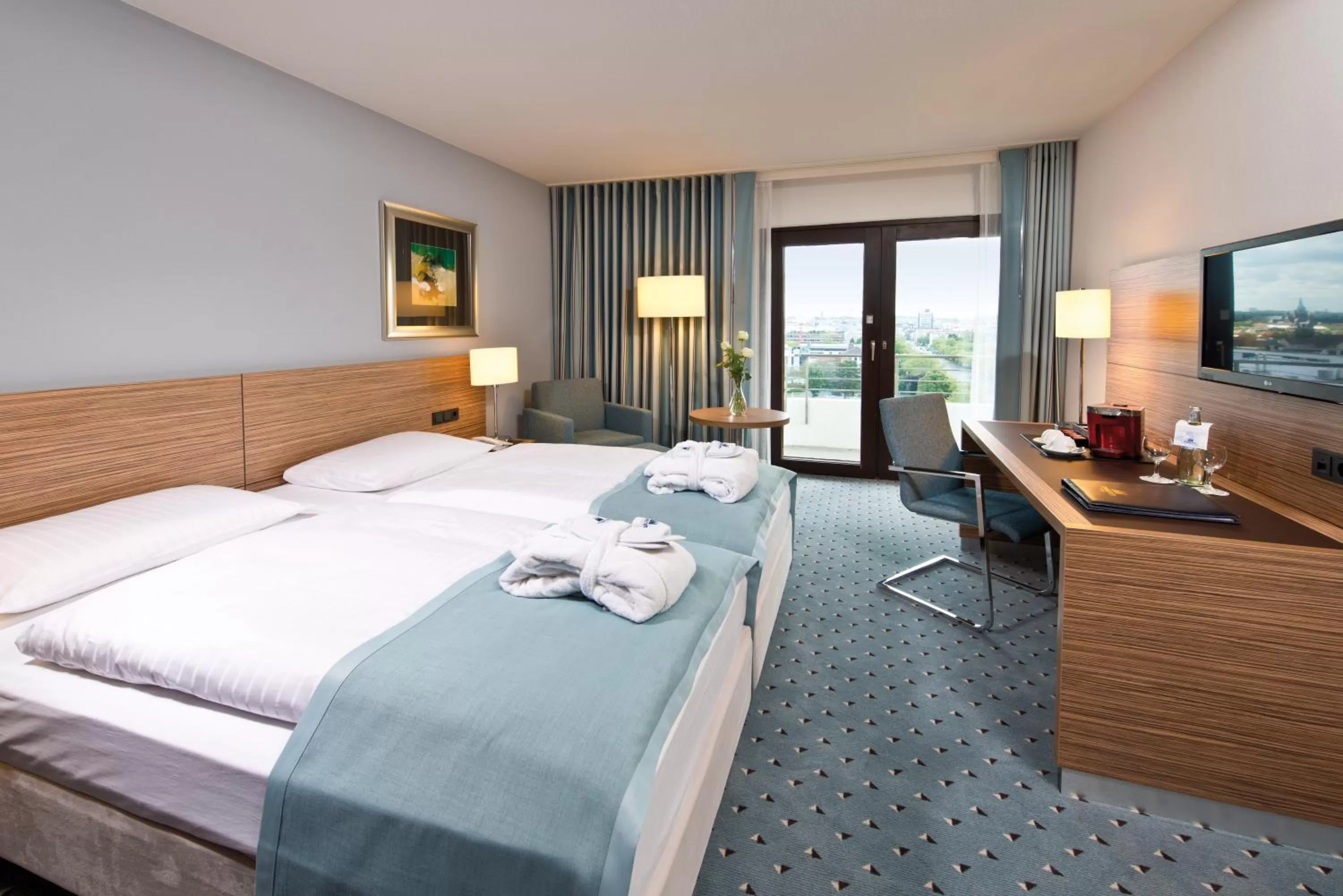 Superior Twin Room in Maritim Hotel Darmstadt