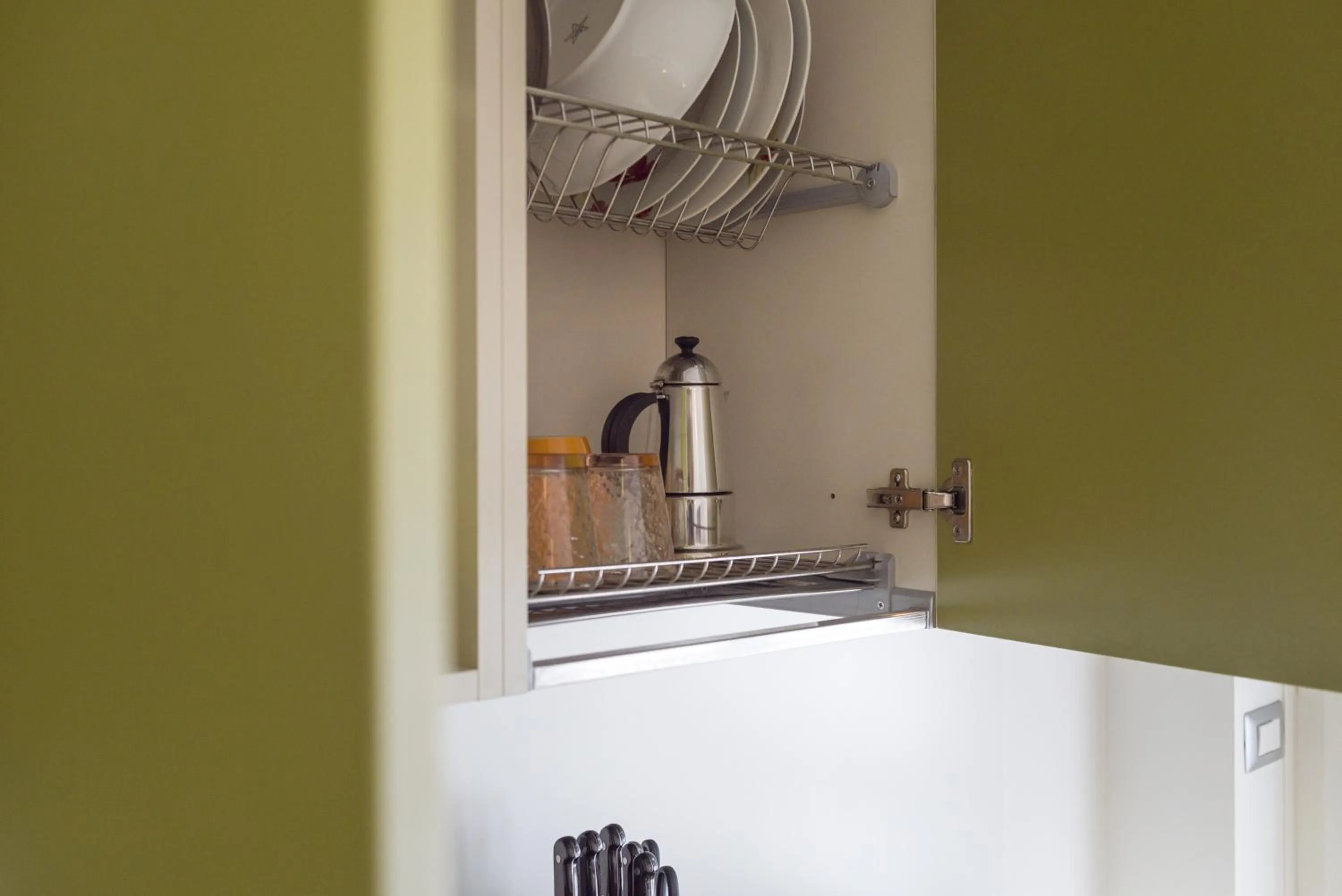 Kitchen or kitchenette in Hotel Sharing