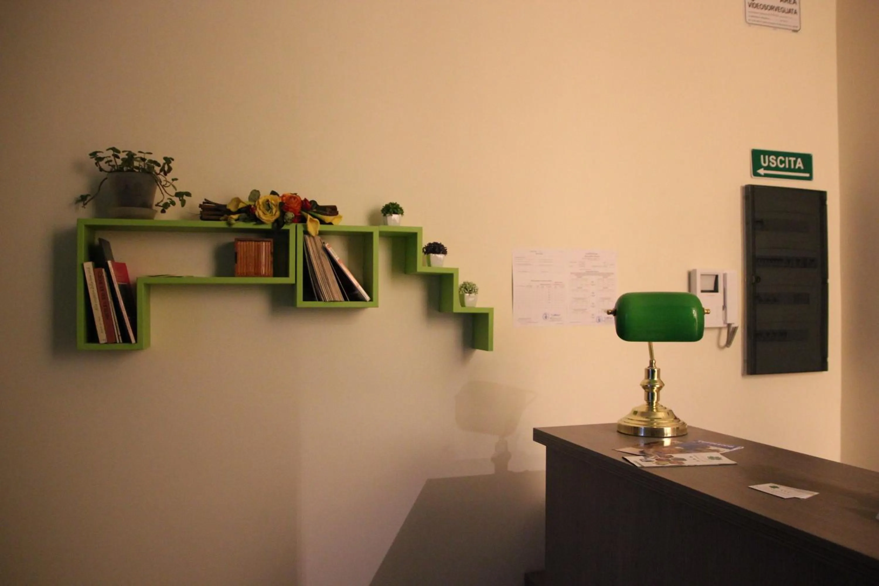 Lobby or reception in Il Quadrifoglio Room& Suite